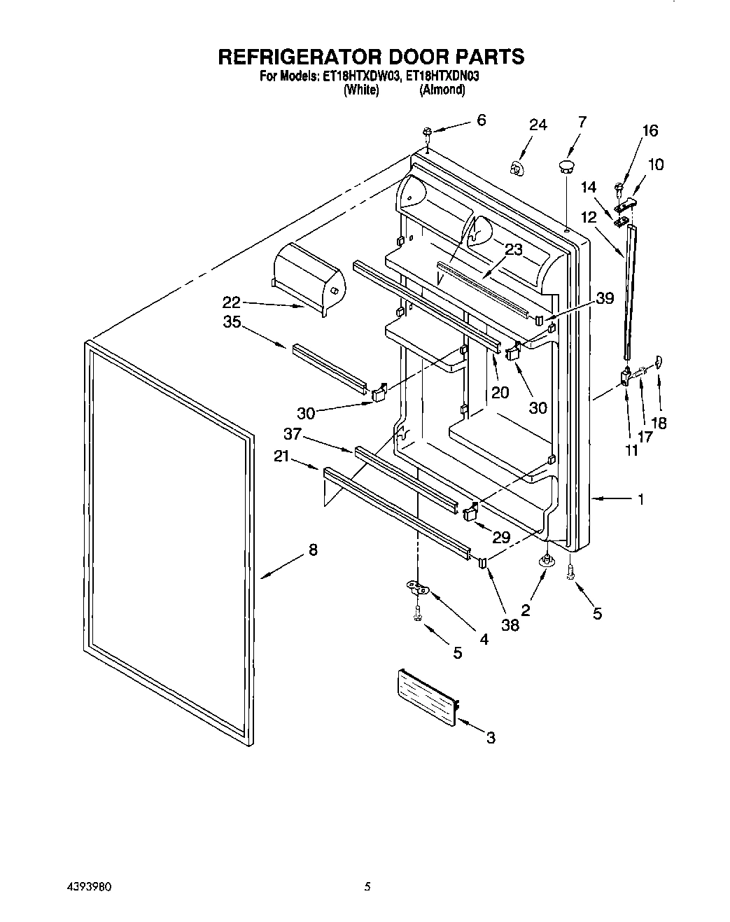 04 - REFRIGERATOR DOOR