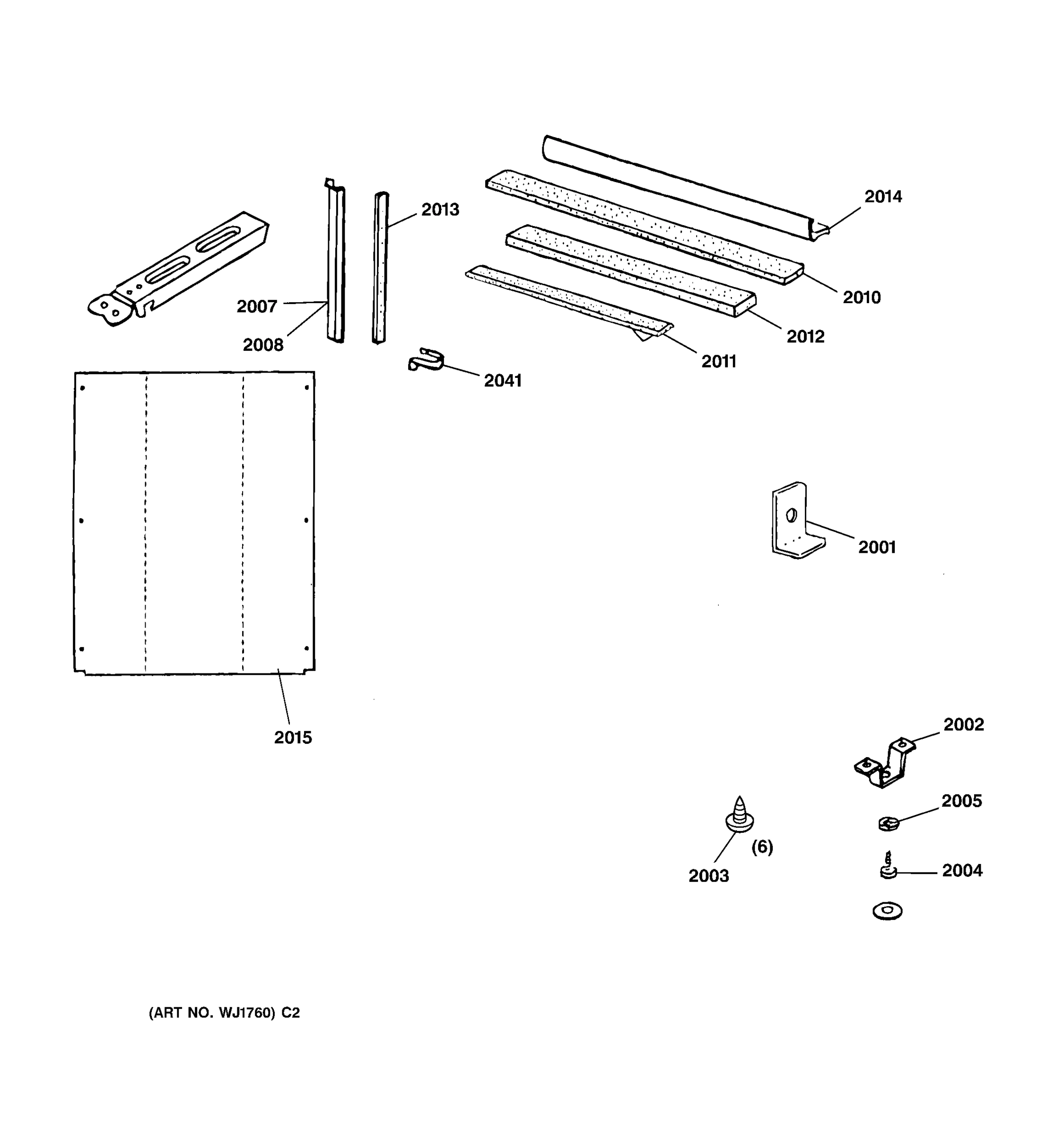MOUNTING PARTS & FRAME
