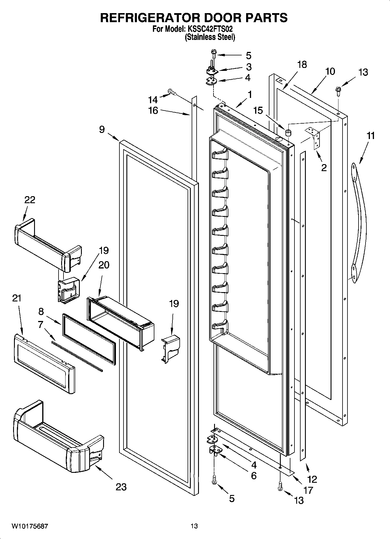 09 - REFRIGERATOR DOOR PARTS