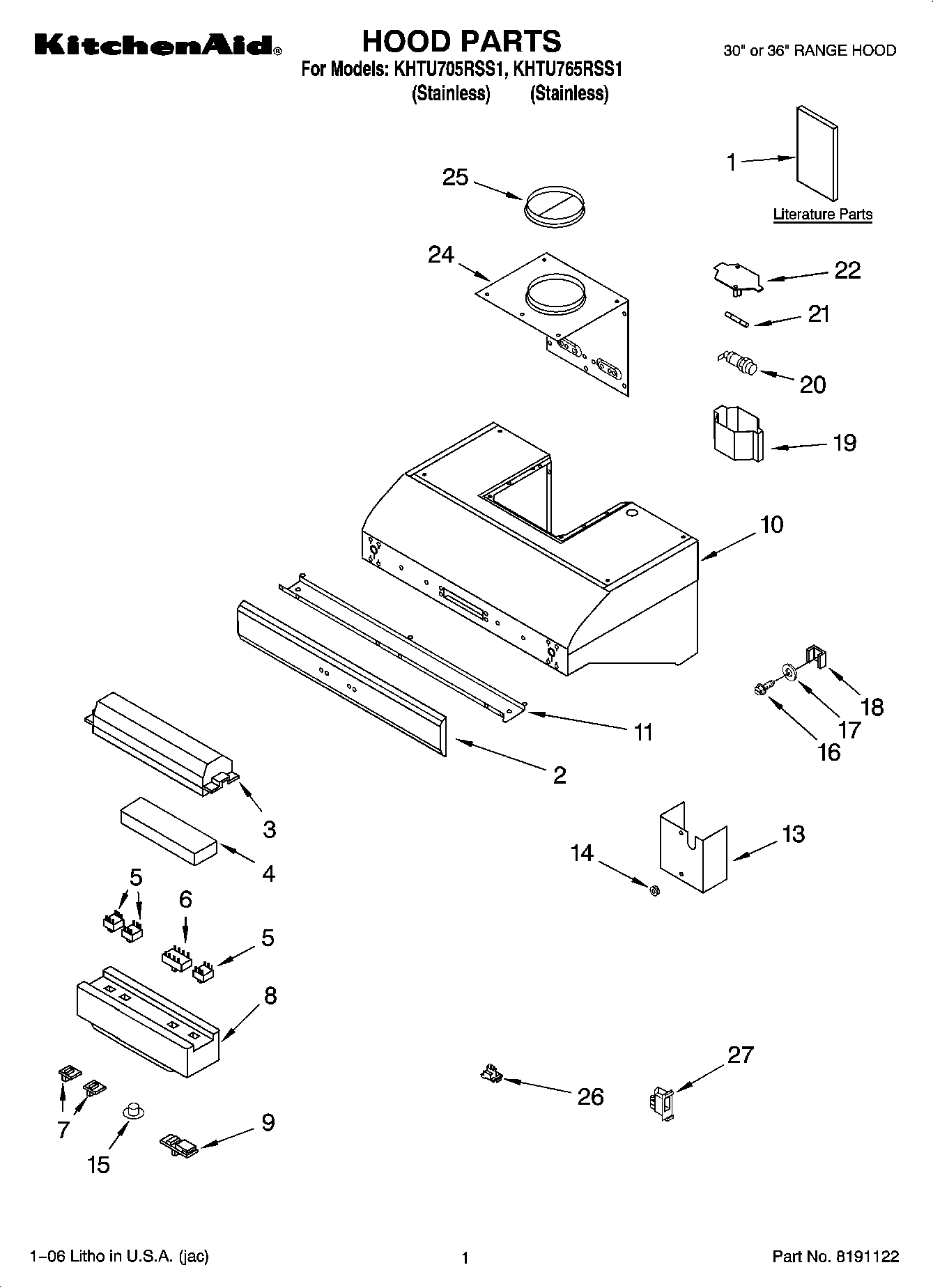 01 - HOOD PARTS