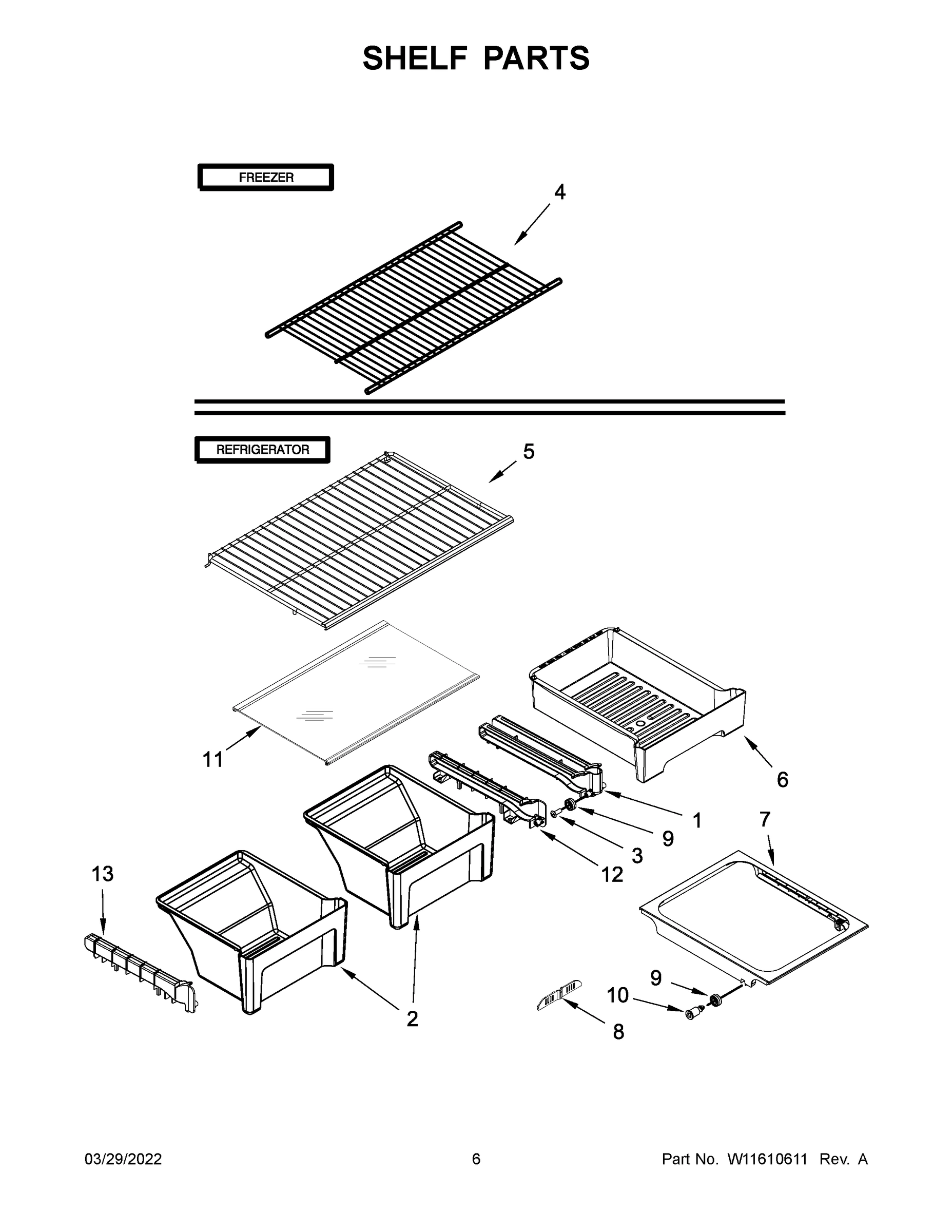 04 - SHELF PARTS