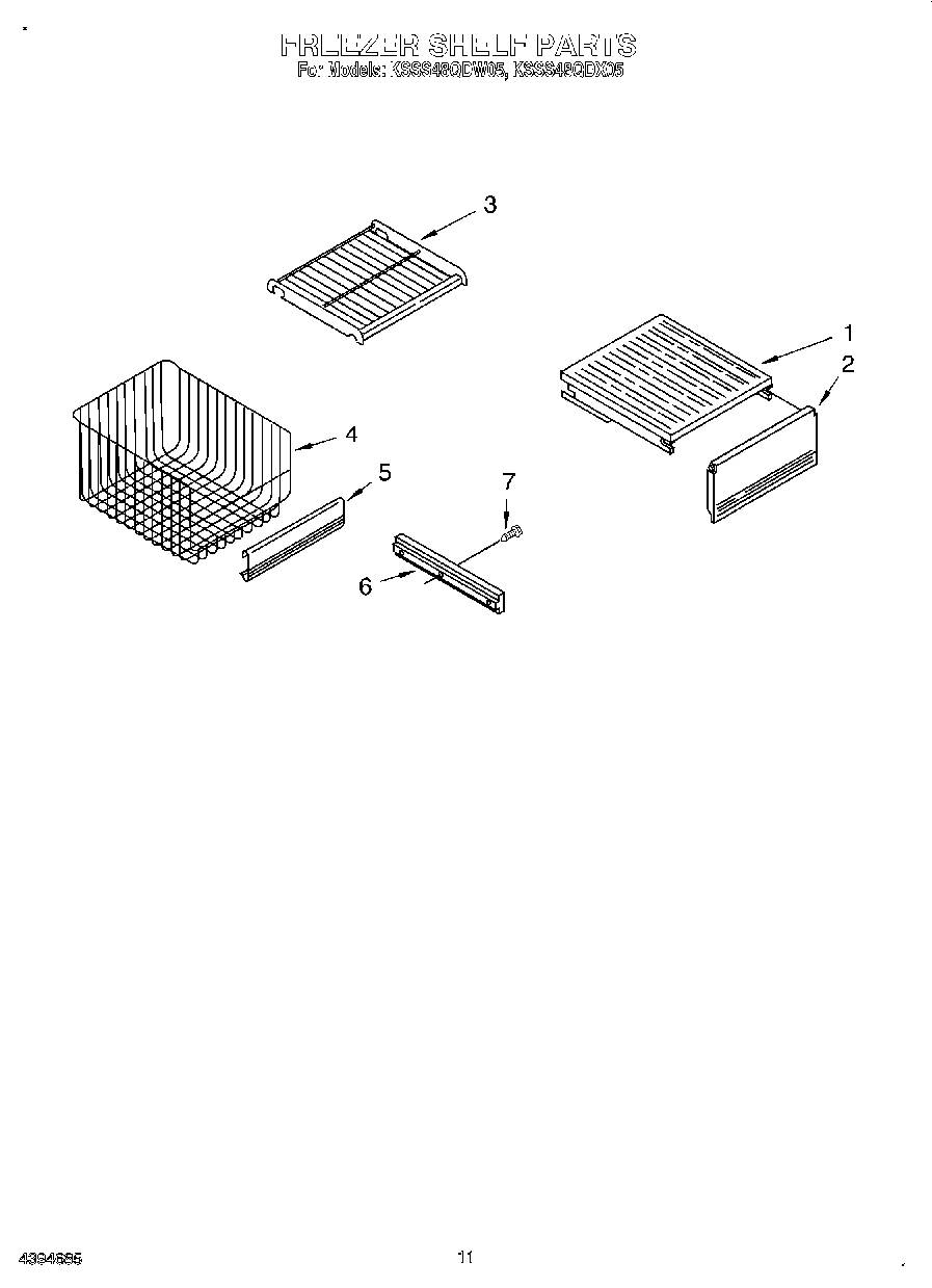 08 - FREEZER SHELF