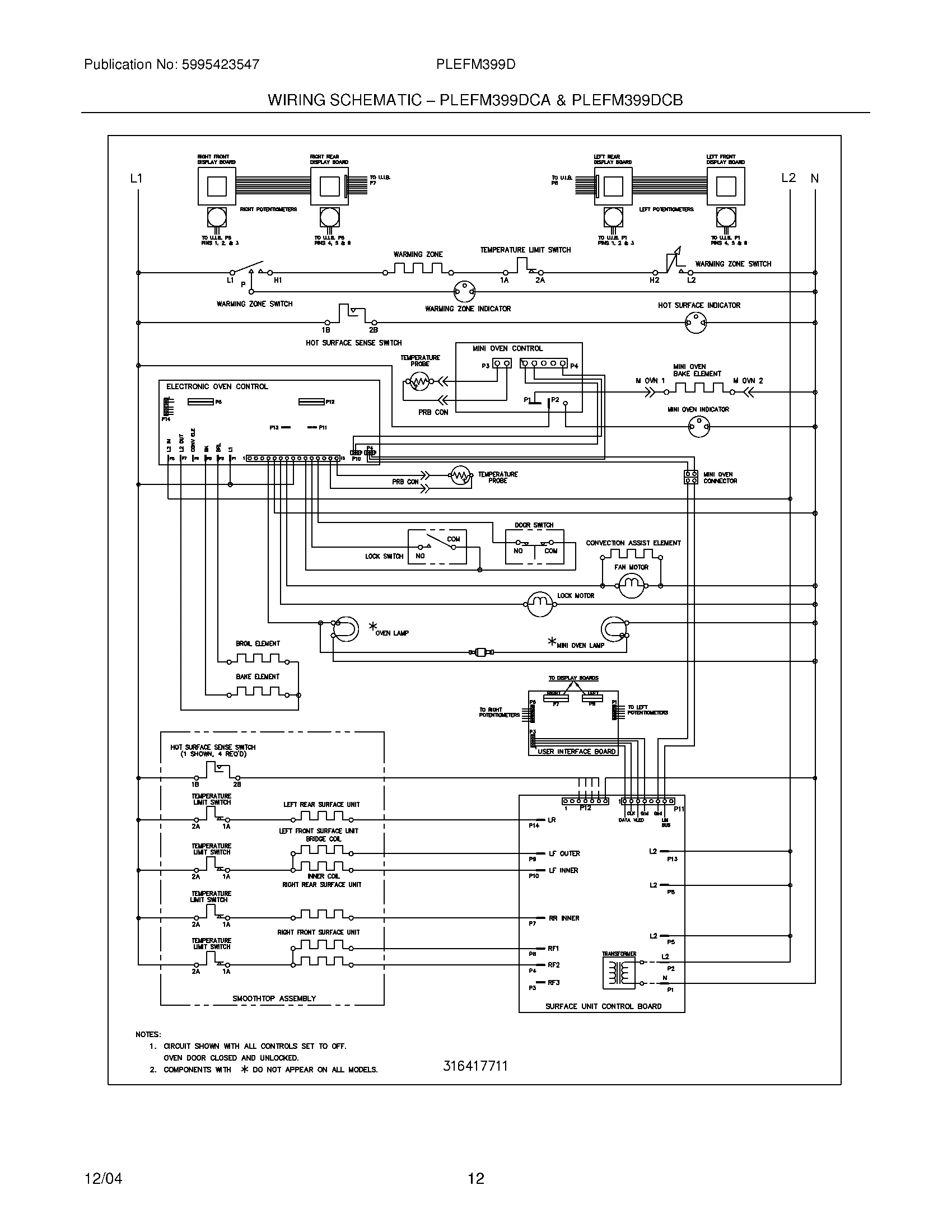 10 - WIRING SCHEMATIC