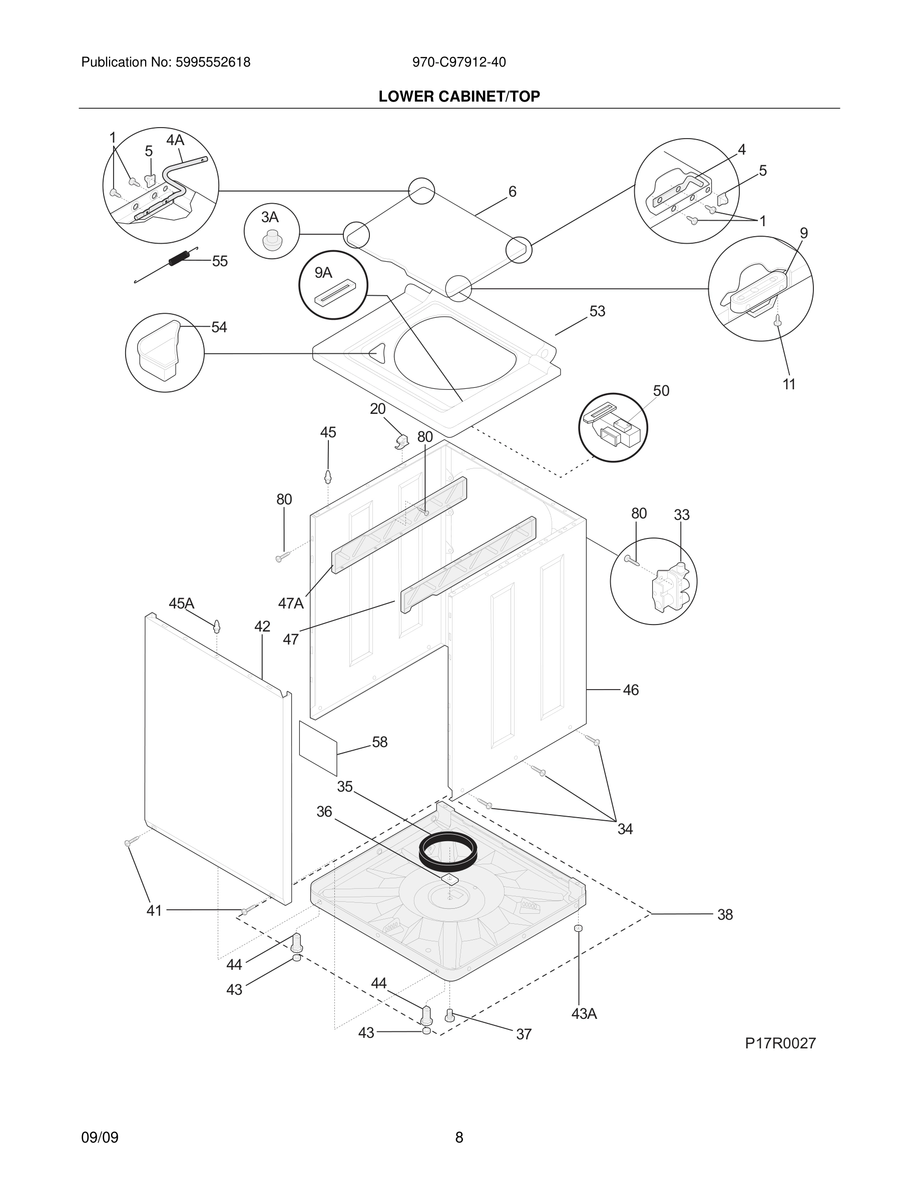09 - LOWER CABINET / TOP