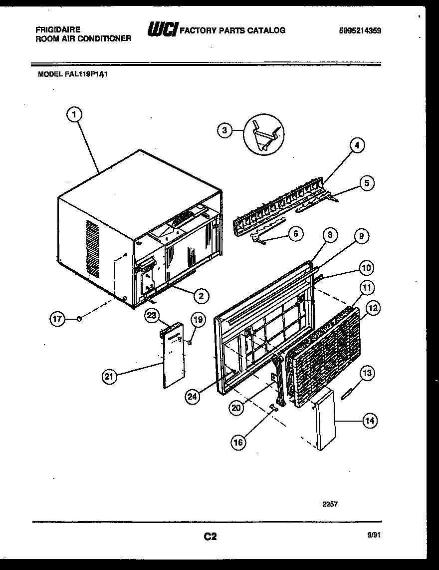 02 - CABINET PARTS