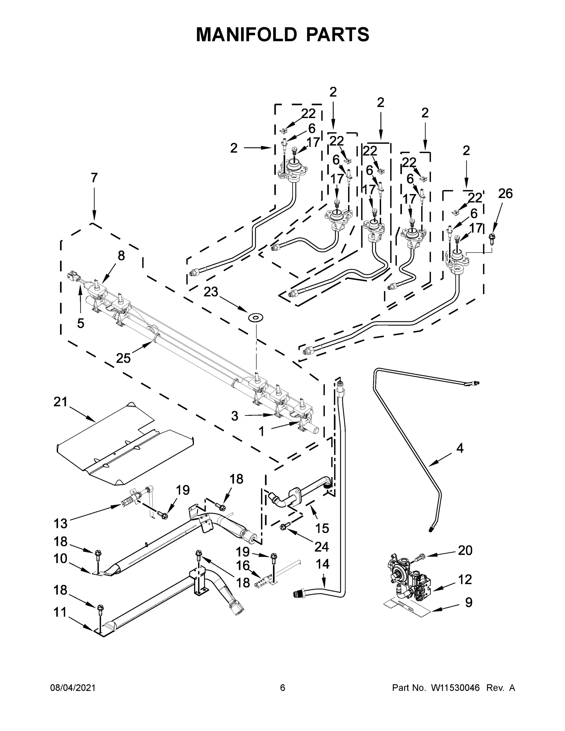 04 - MANIFOLD PARTS