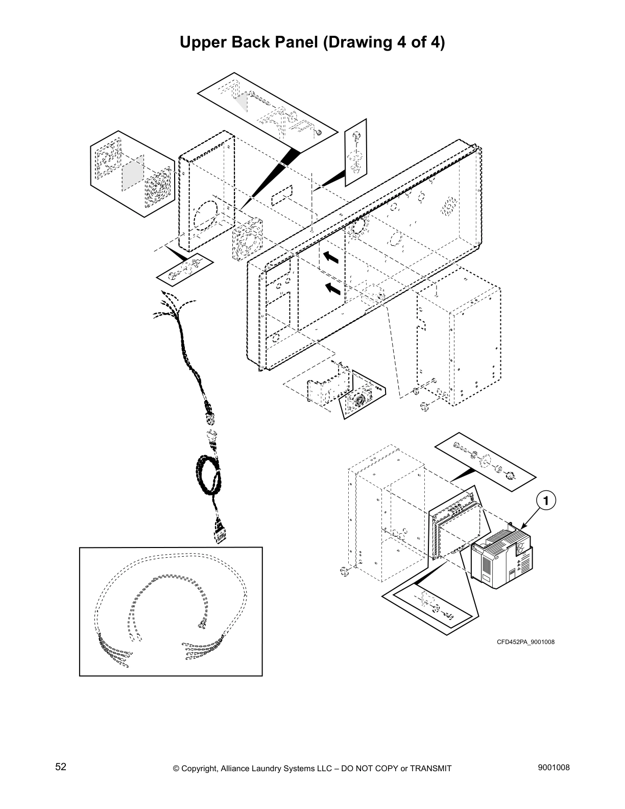 Upper Back Panel (Drawing 4 of 4)