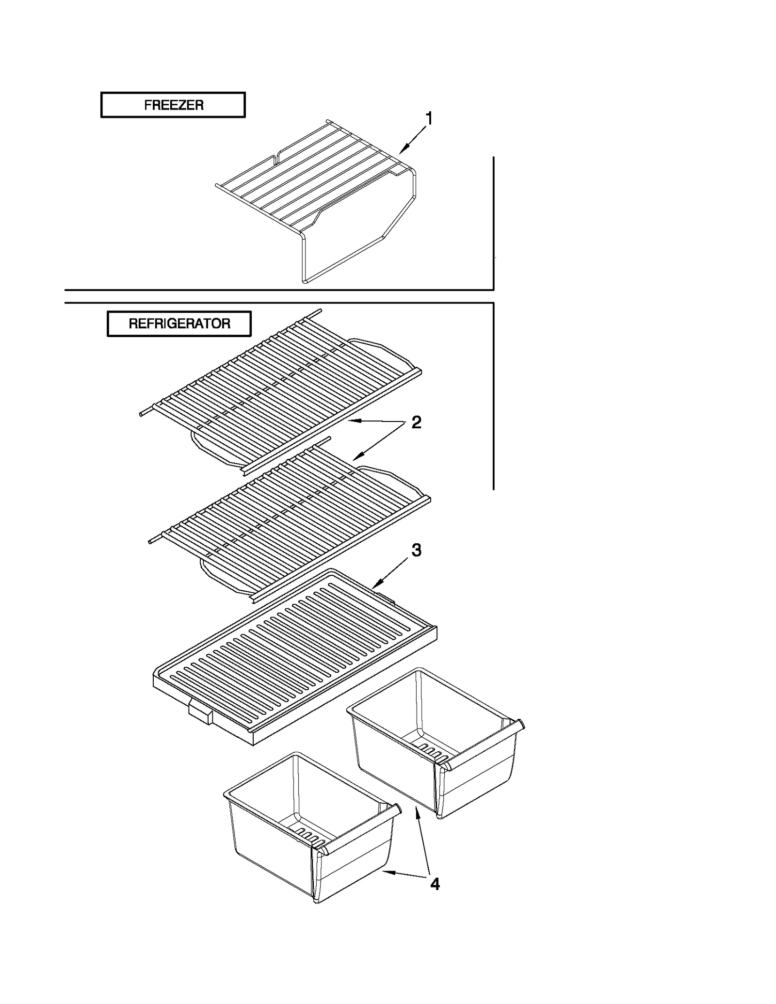SHELF PARTS