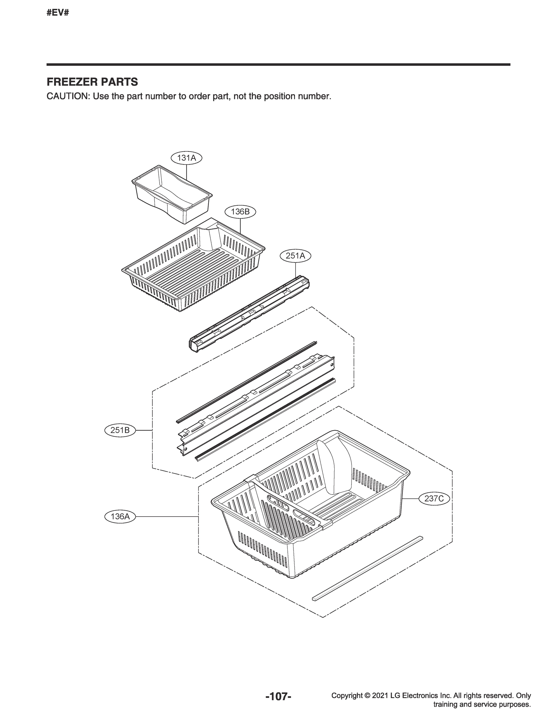 FREEZER PARTS