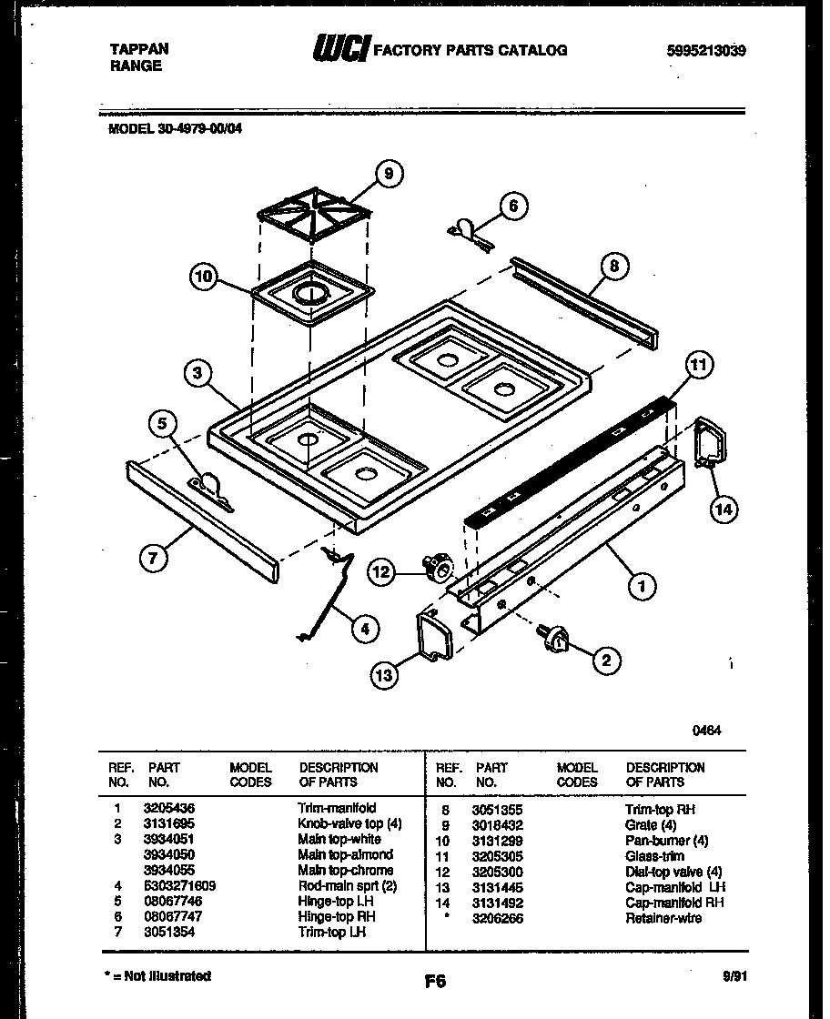 03 - COOKTOP PARTS