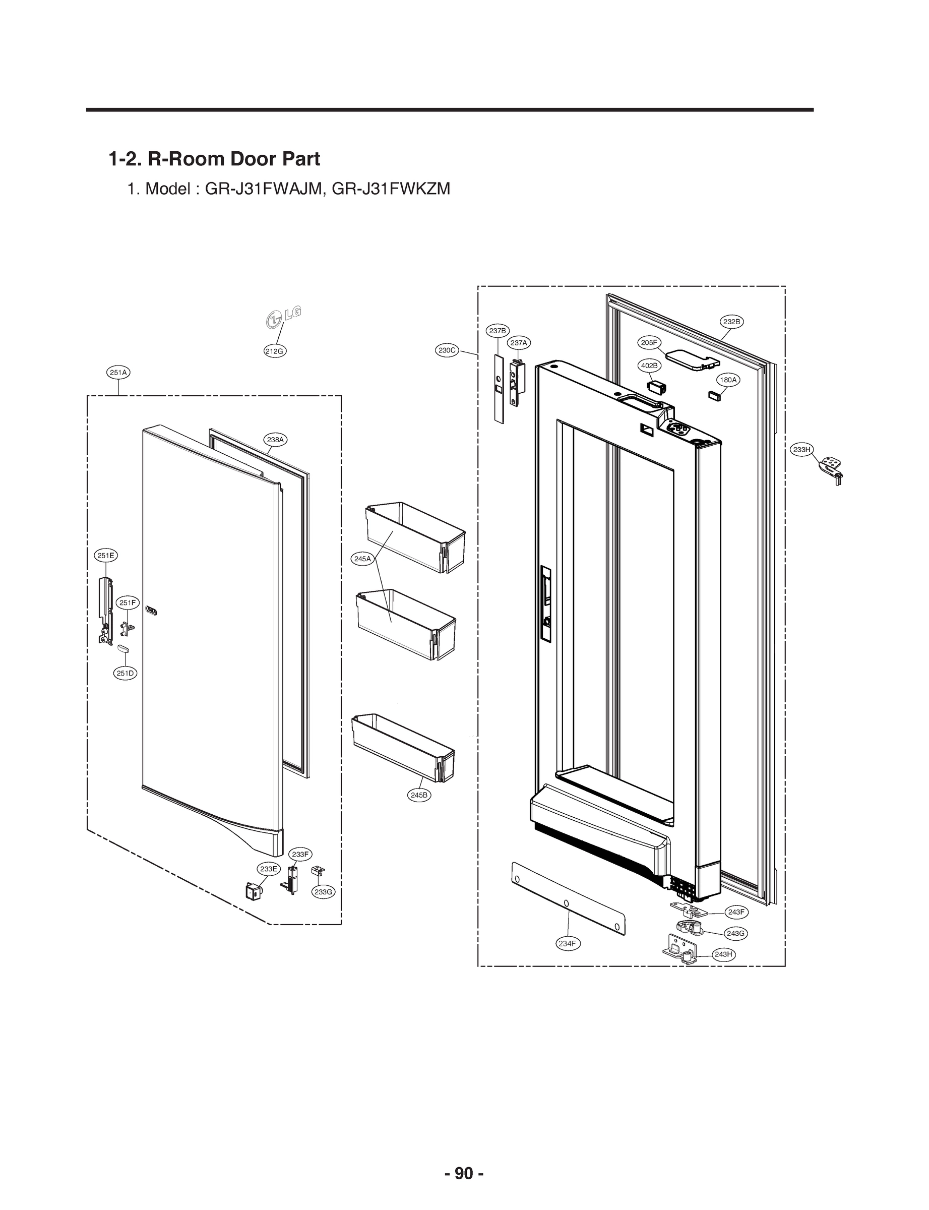 R-ROOM DOOR PART