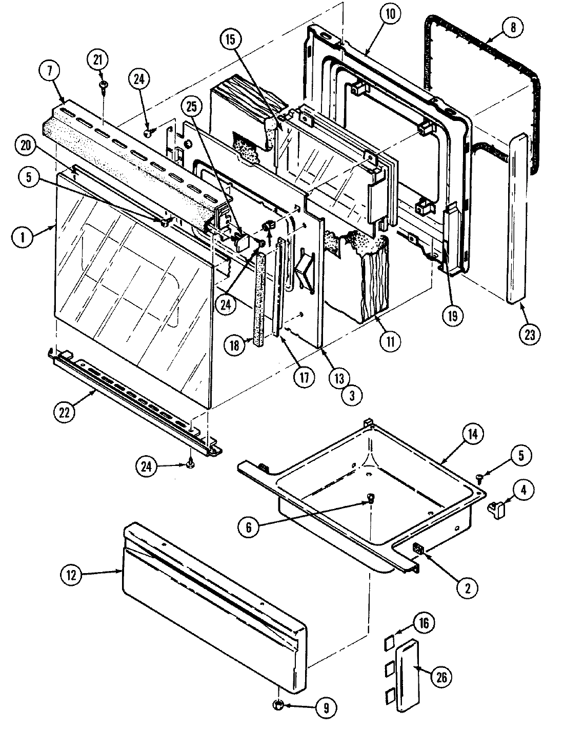 02 - DOOR/DRAWER (6551XRx & 6651XRx)