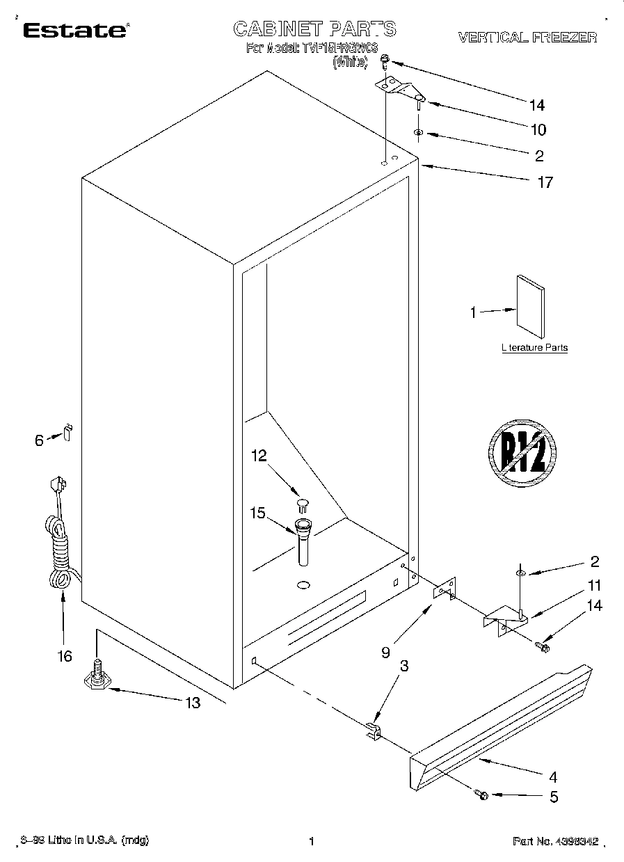 01 - CABINET, LITERATURE