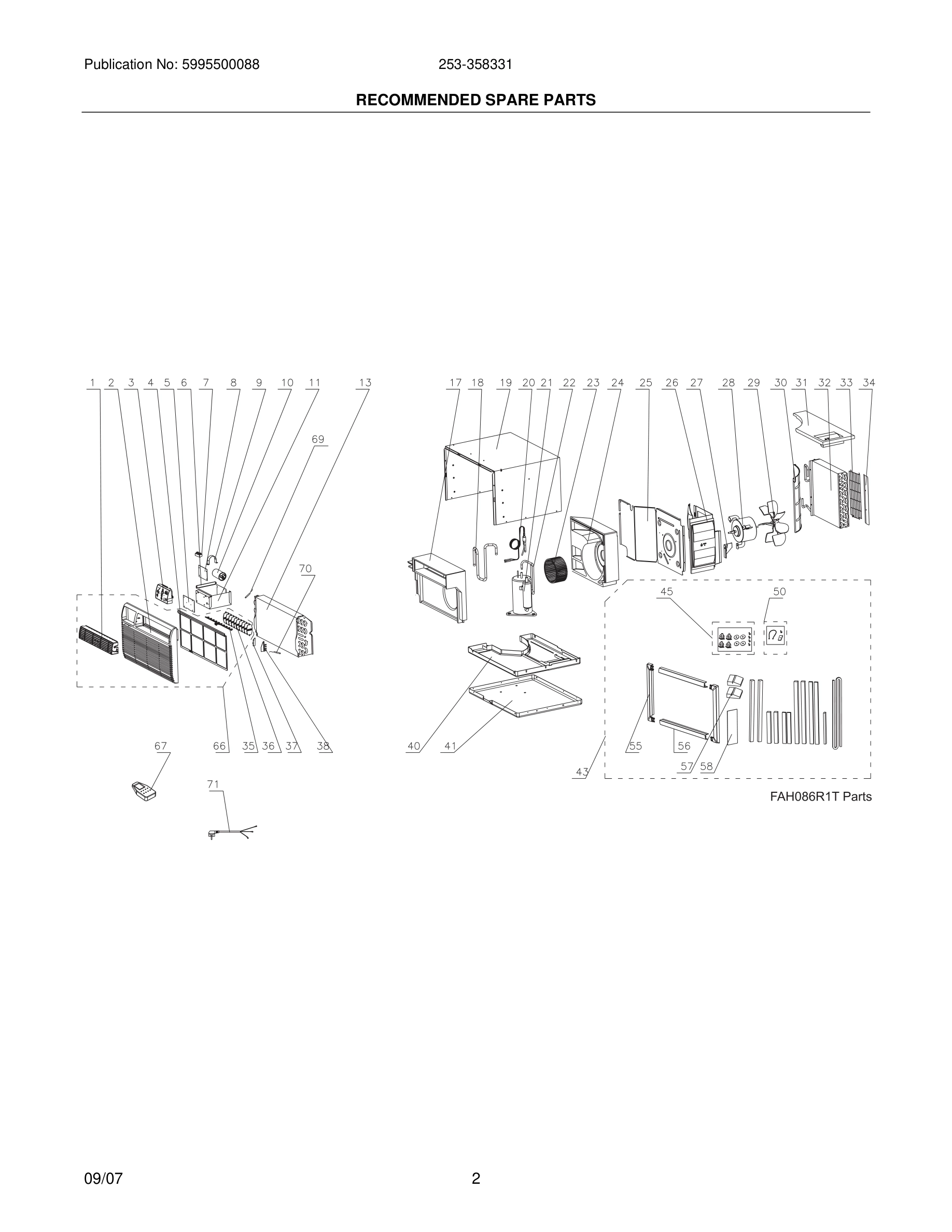 03 - RECOMMENDED SPARE PARTS