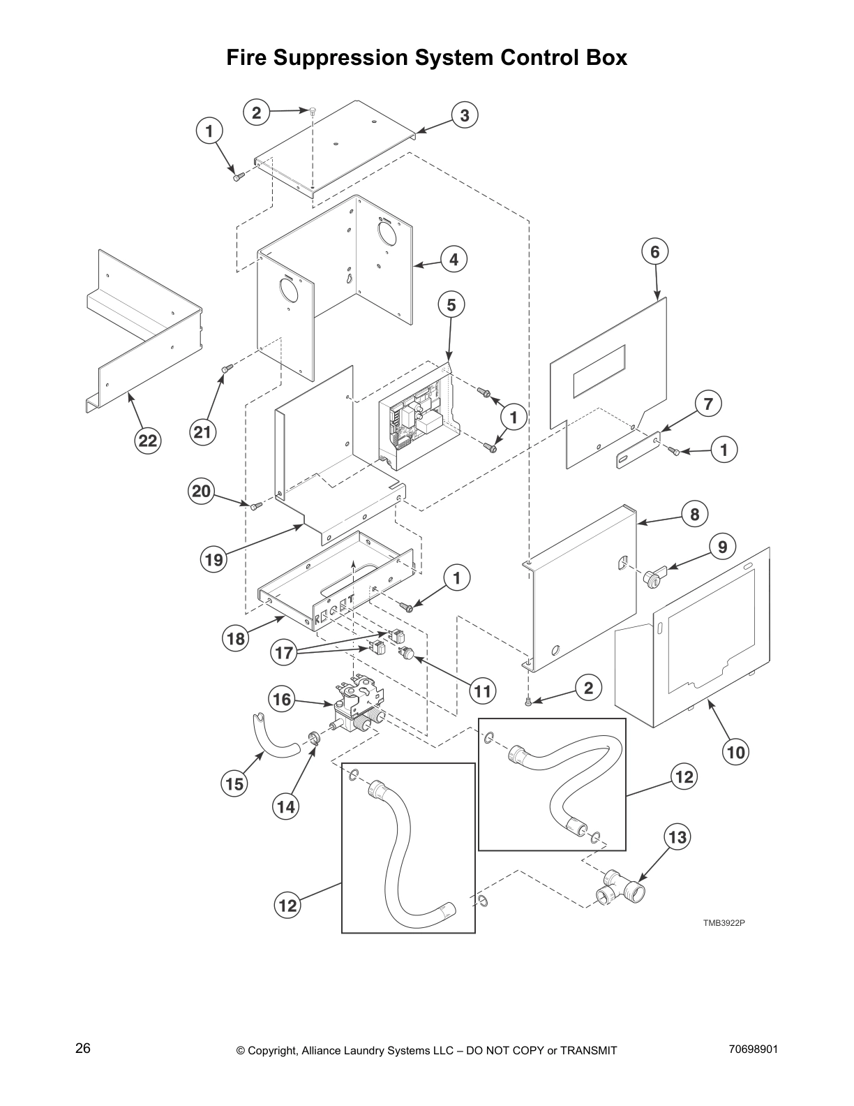Fire Suppression System Control Box