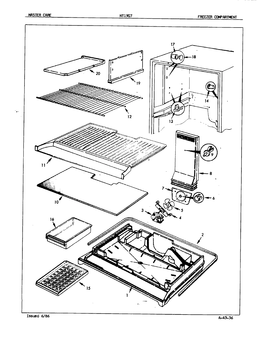 01 - FREEZER COMPARTMENT