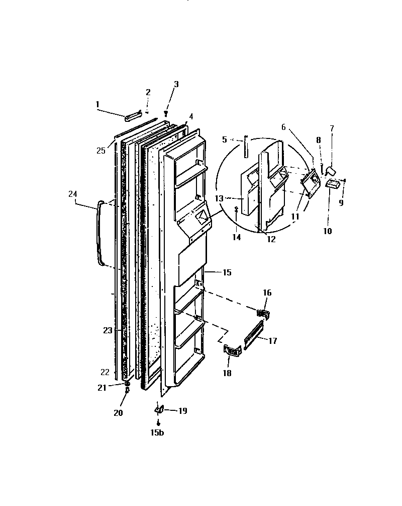 02 - FREEZER DOOR