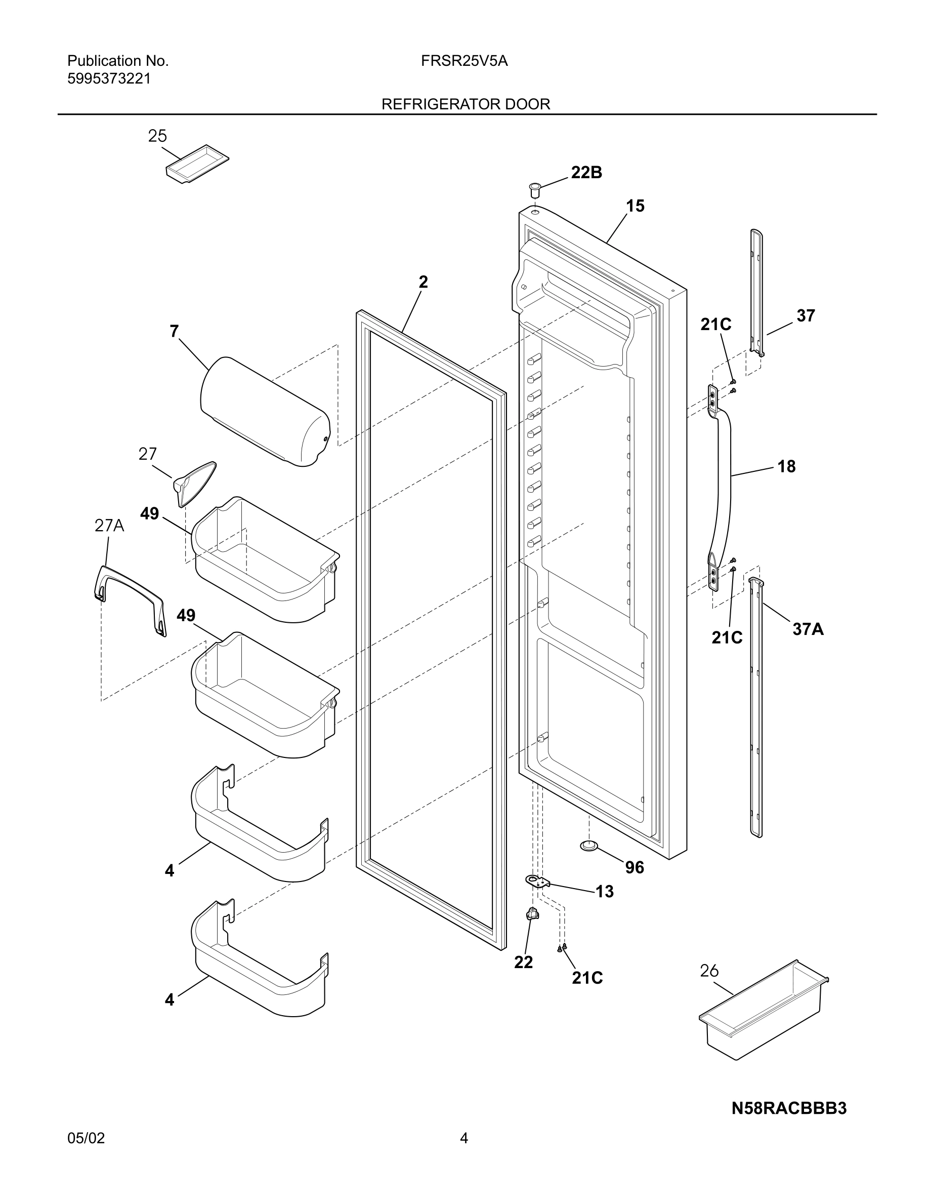05 - REFRIGERATOR DOOR
