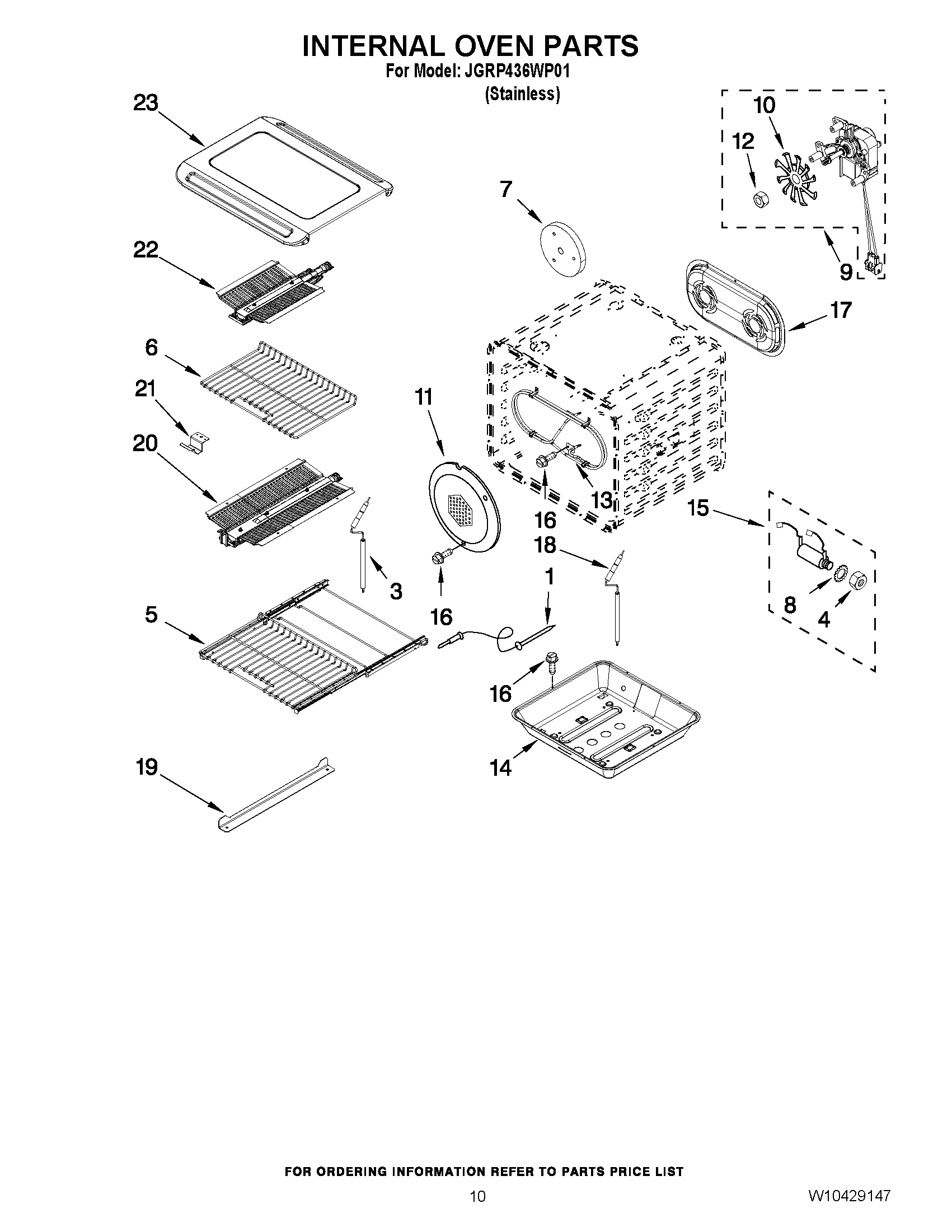 07 - INTERNAL OVEN PARTS