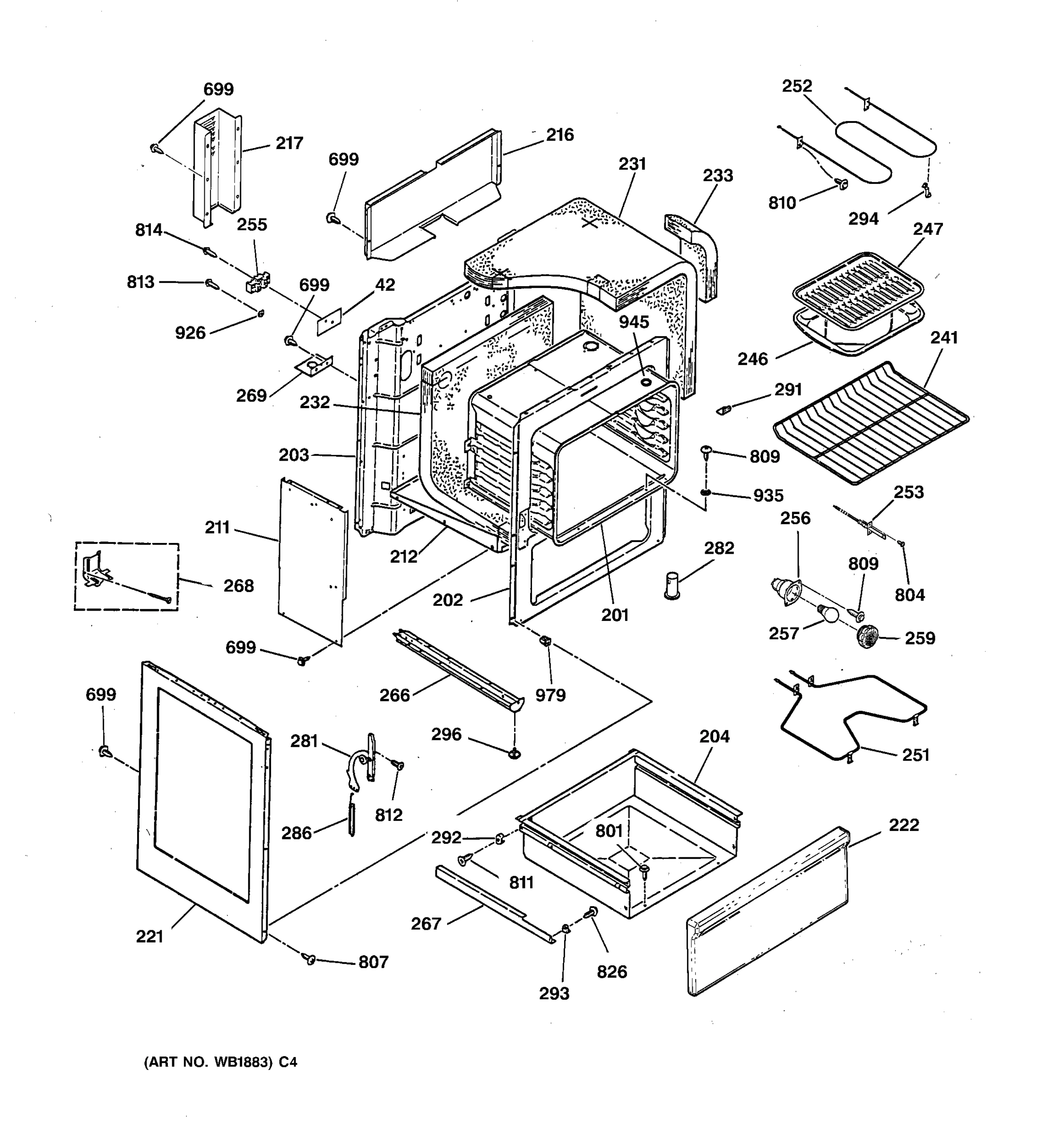 BODY & DRAWER PARTS
