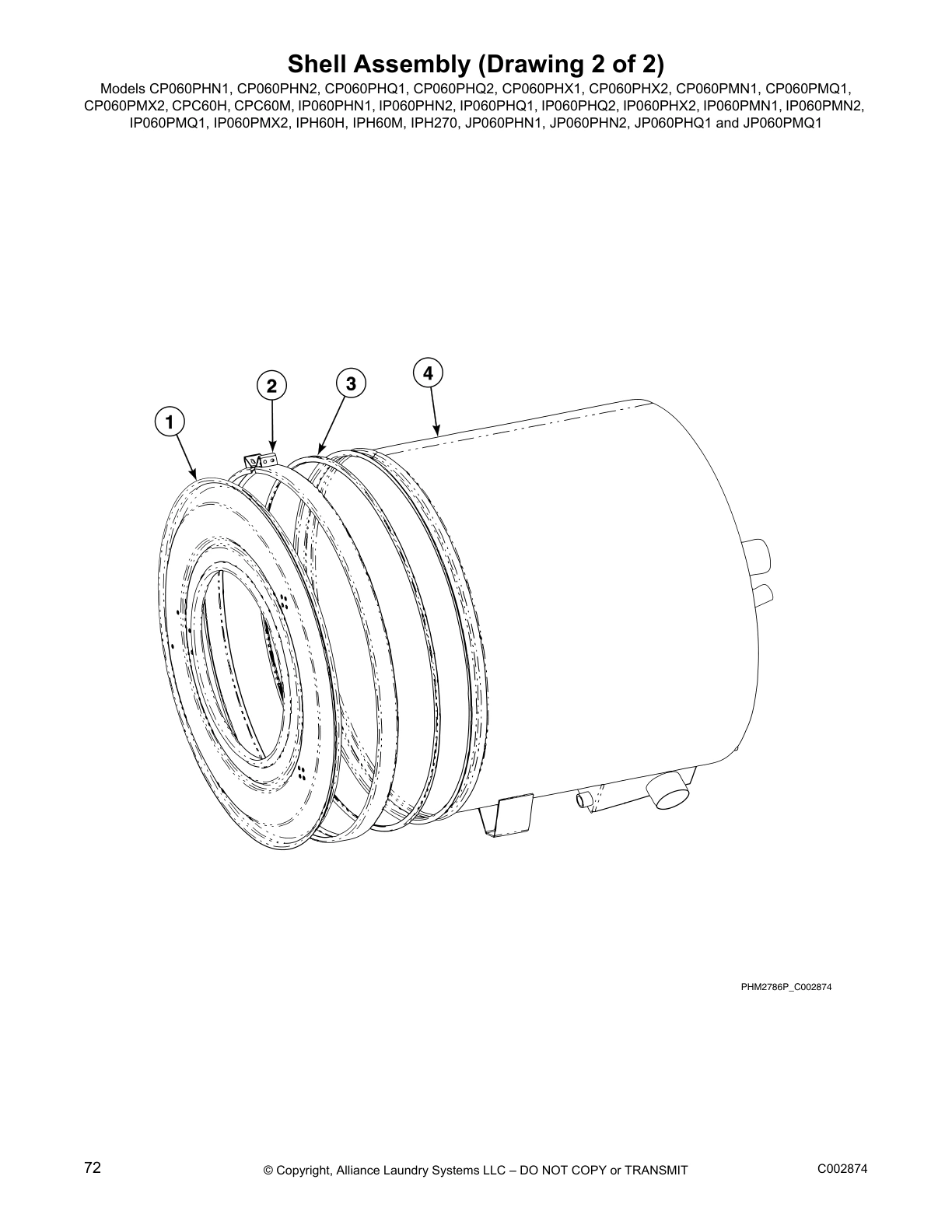 Shell Assembly (Drawing 2 of 2)