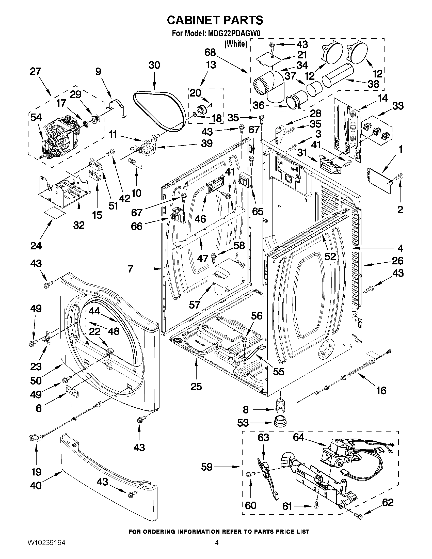 02 - CABINET PARTS