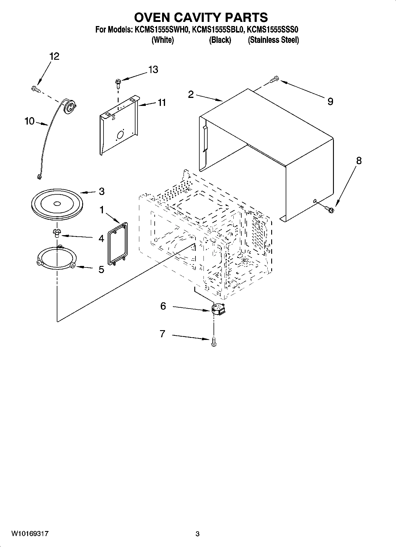 03 - OVEN CAVITY PARTS