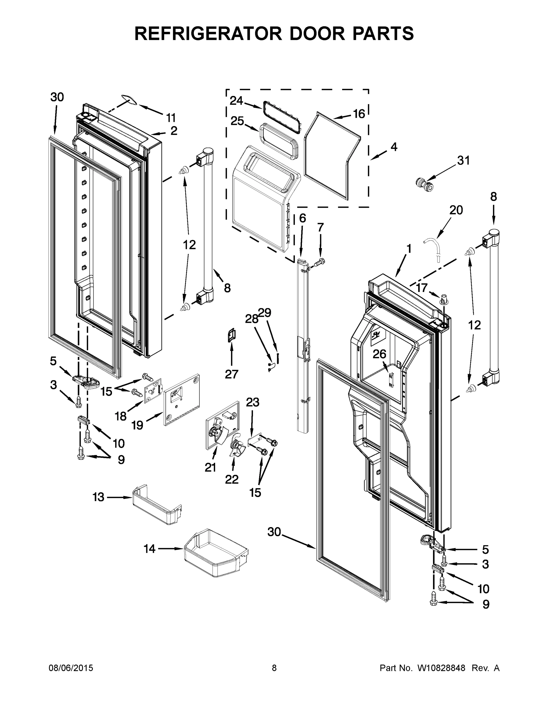 05 - REFRIGERATOR DOOR PARTS
