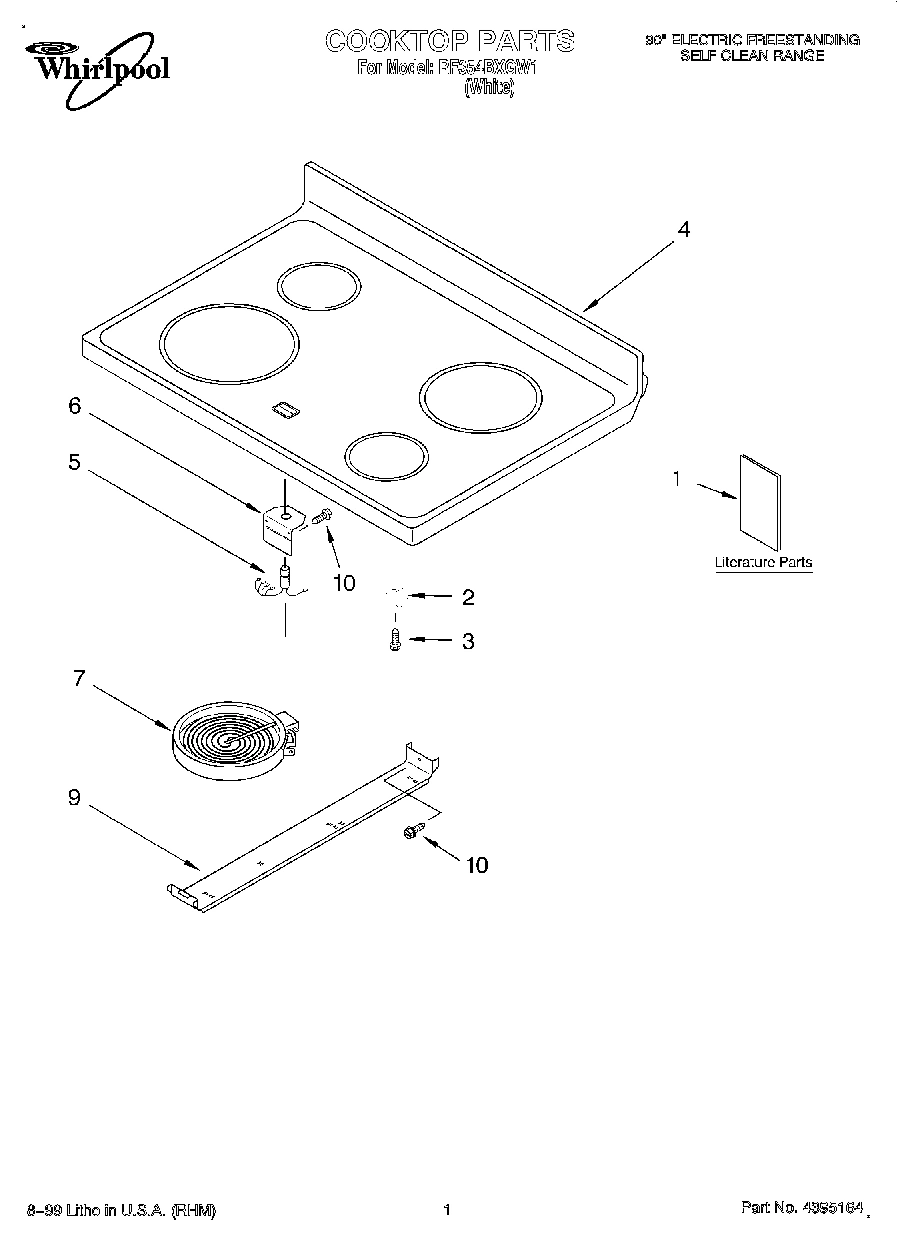 01 - COOKTOP, LITERATURE