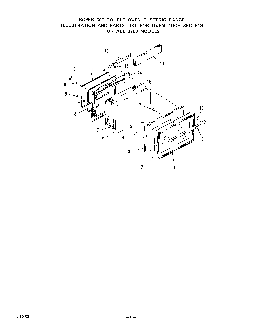05 - UPPER OVEN PEDESTAL