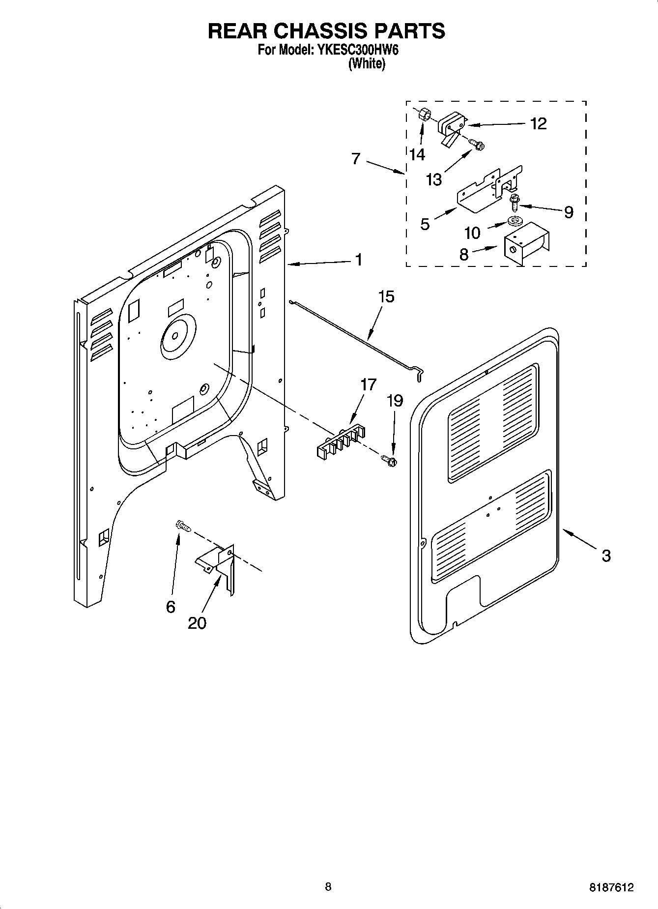 06 - REAR CHASSIS PARTS, MISCELLANEOUS PARTS