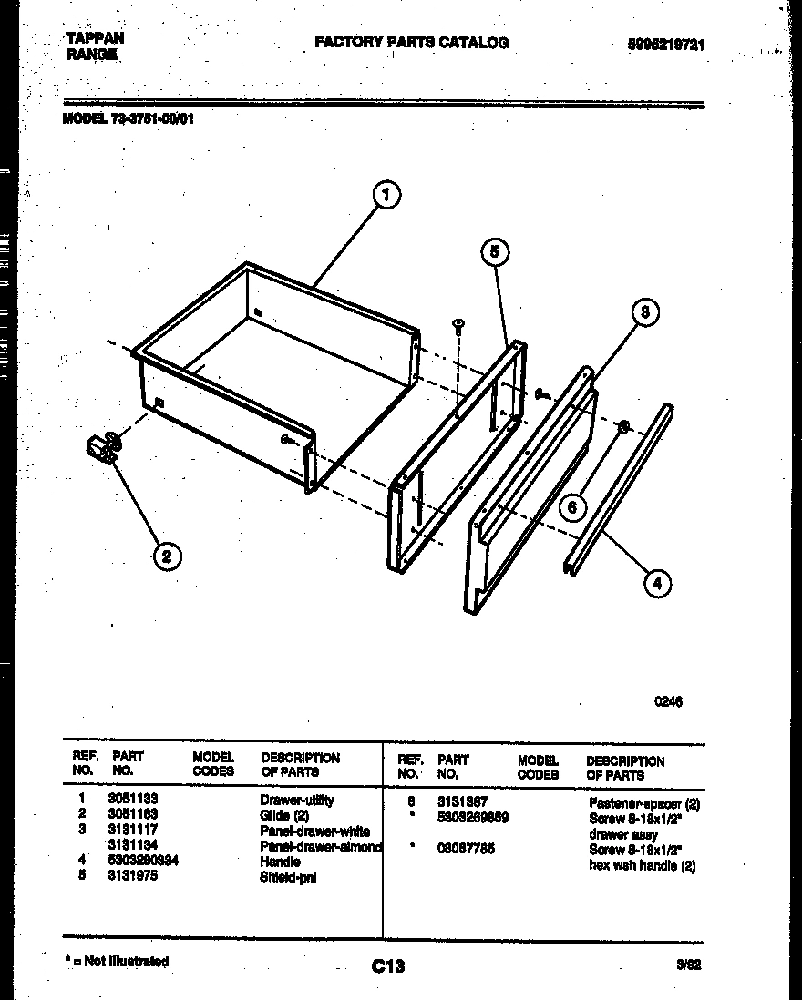 10 - DRAWER PARTS