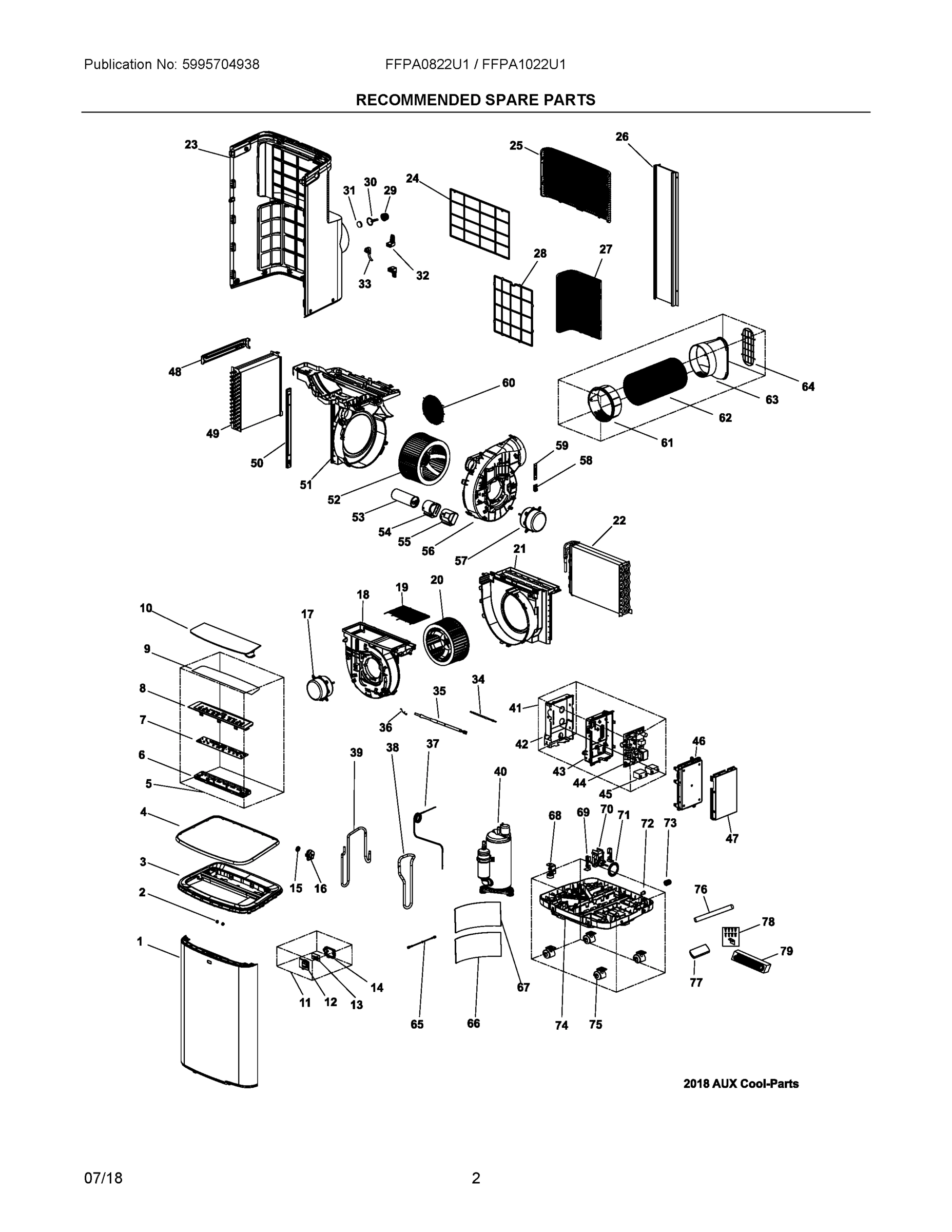 02 - RECOMMENDED SPARE PARTS