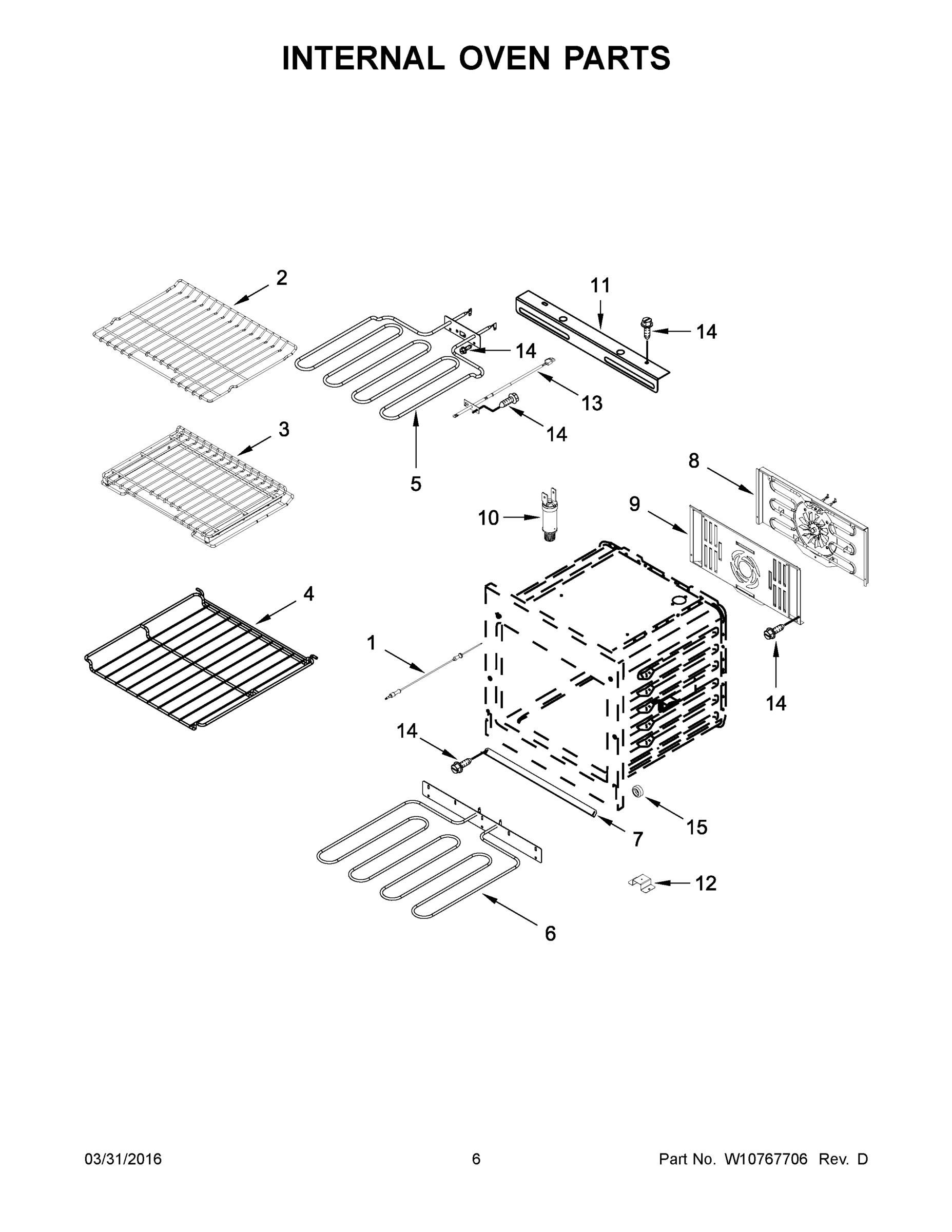 04 - INTERNAL OVEN PARTS