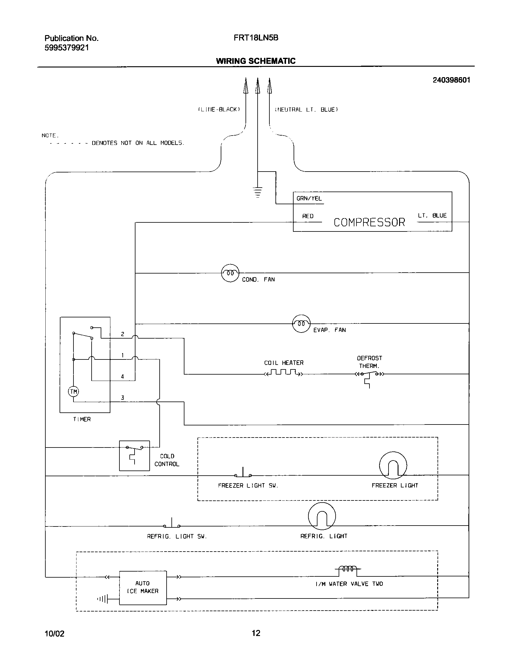 12 - WIRING SCHEMATIC