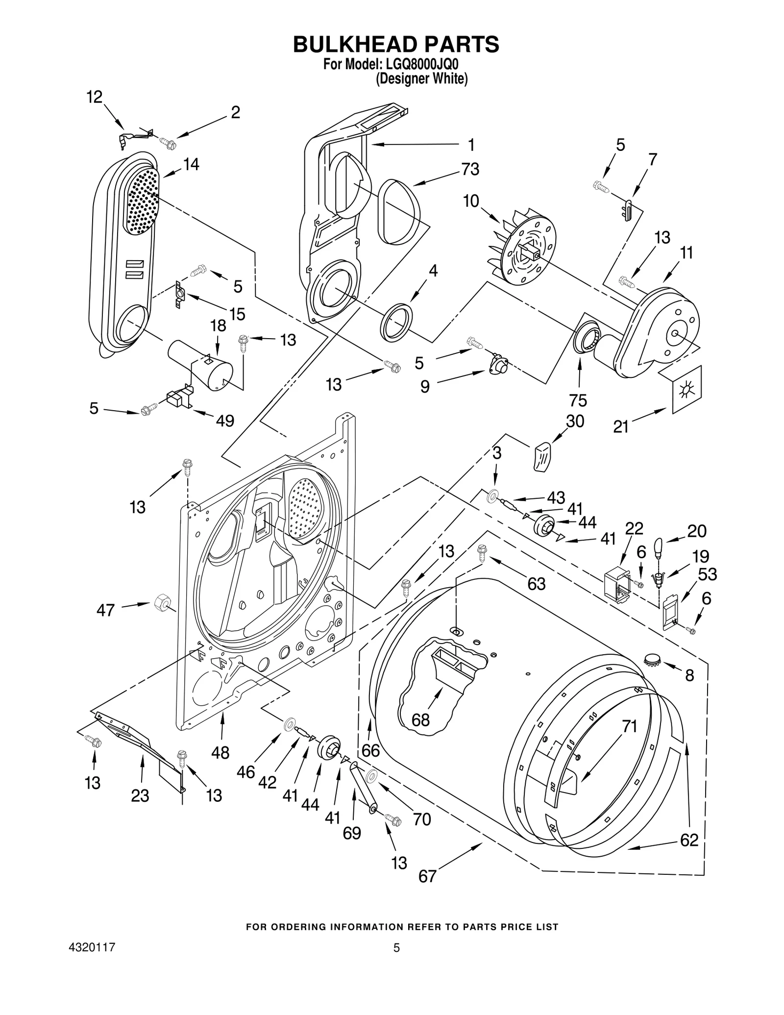 BULKHEAD PARTS