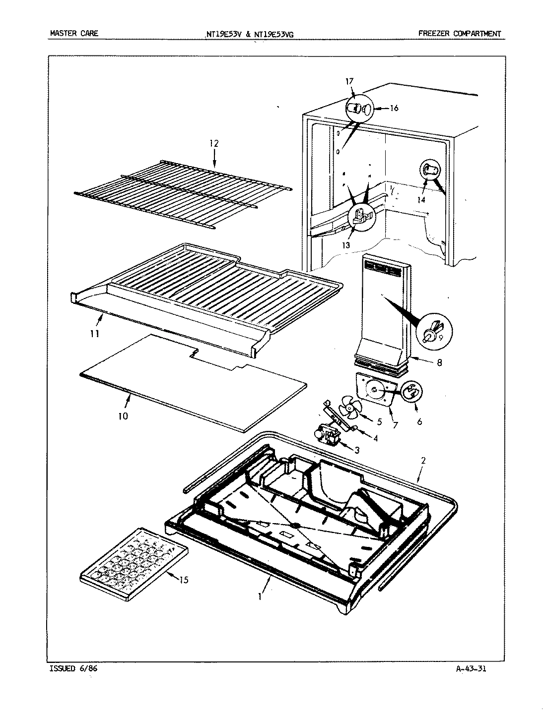 01 - FREEZER COMPARTMENT