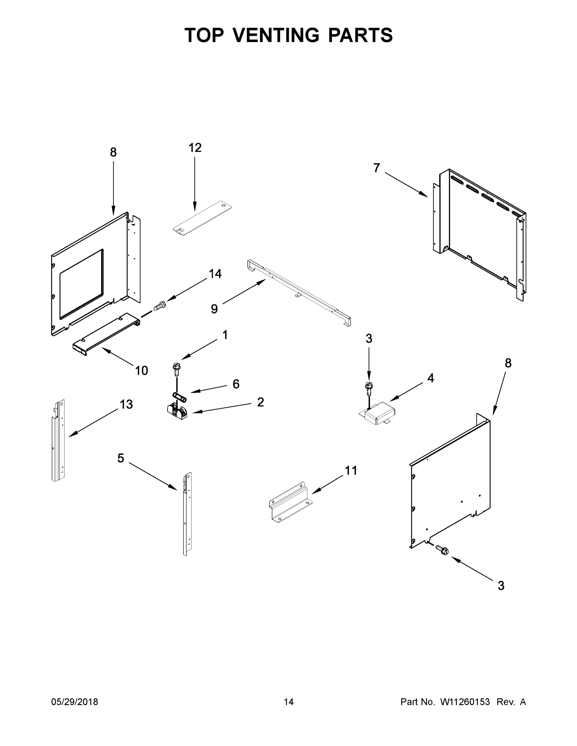 08 - TOP VENTING PARTS
