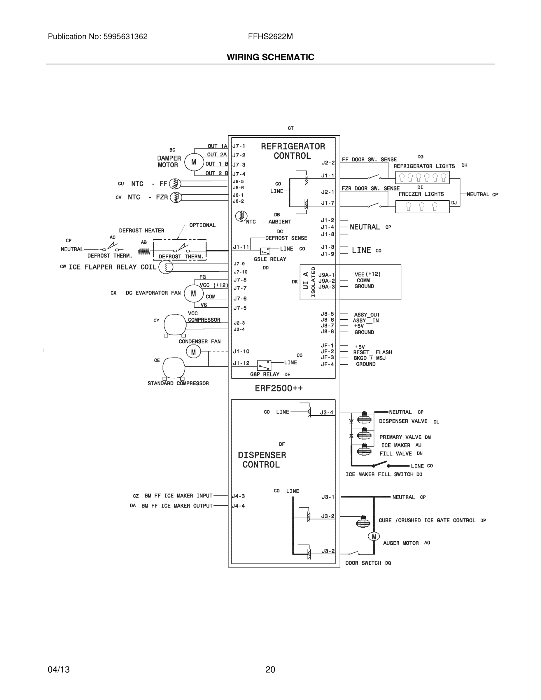 20 - WIRING SCHEMATIC
