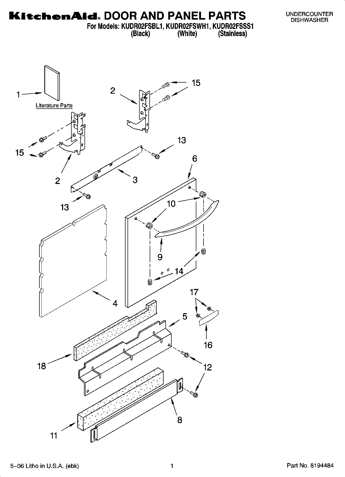 01 - DOOR AND PANEL PARTS