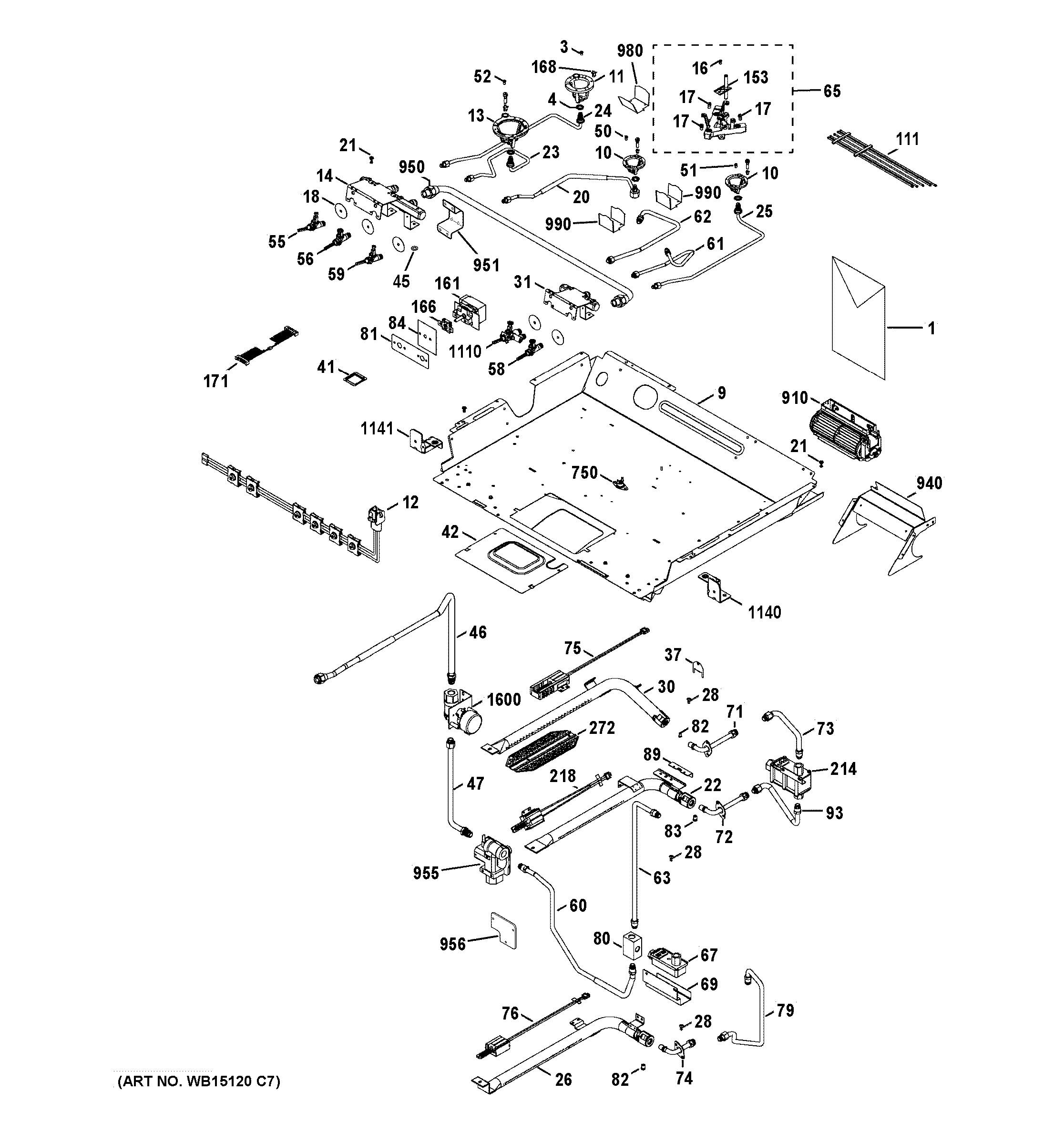 GAS & BURNER PARTS
