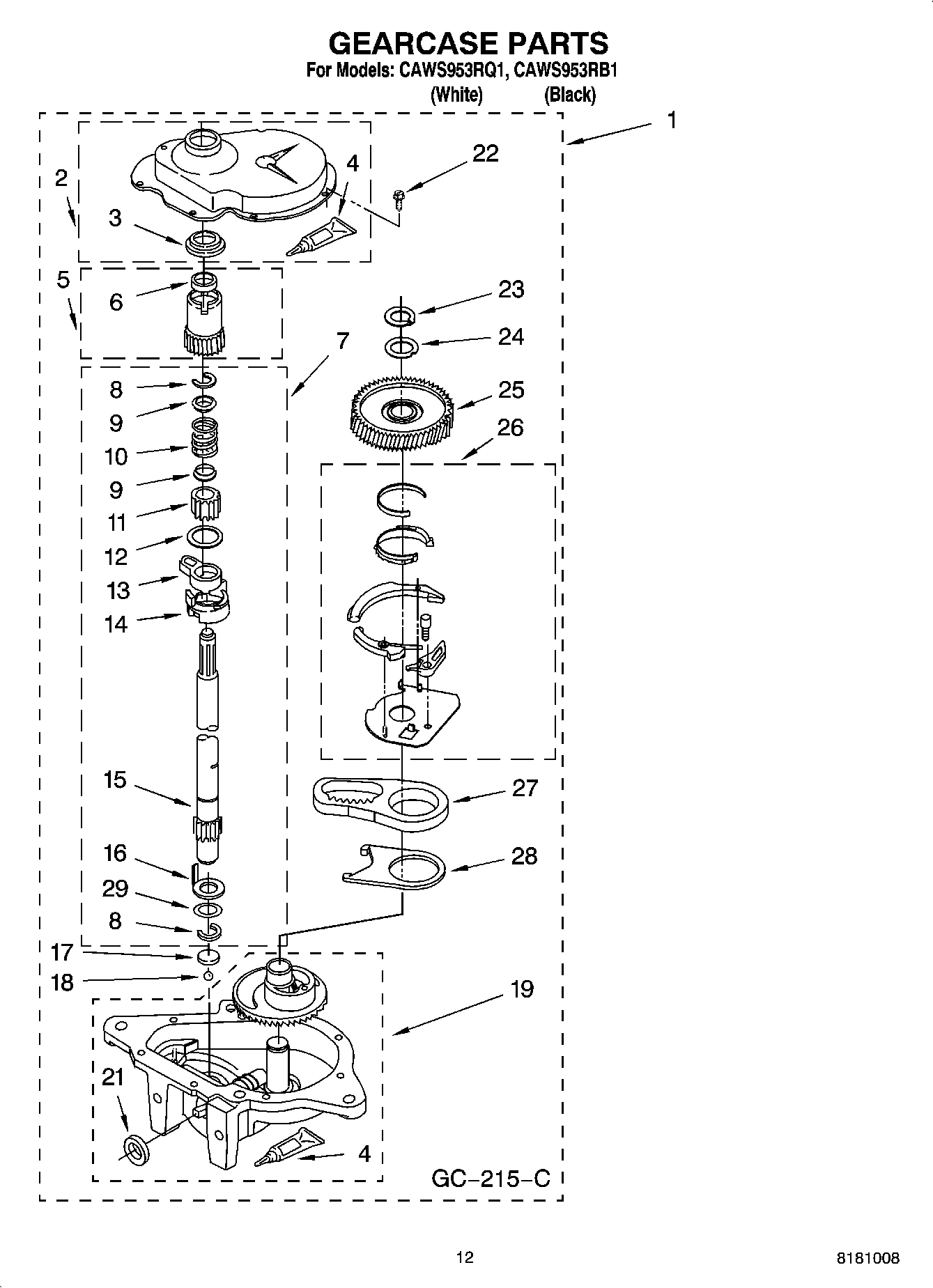 08 - GEARCASE PARTS