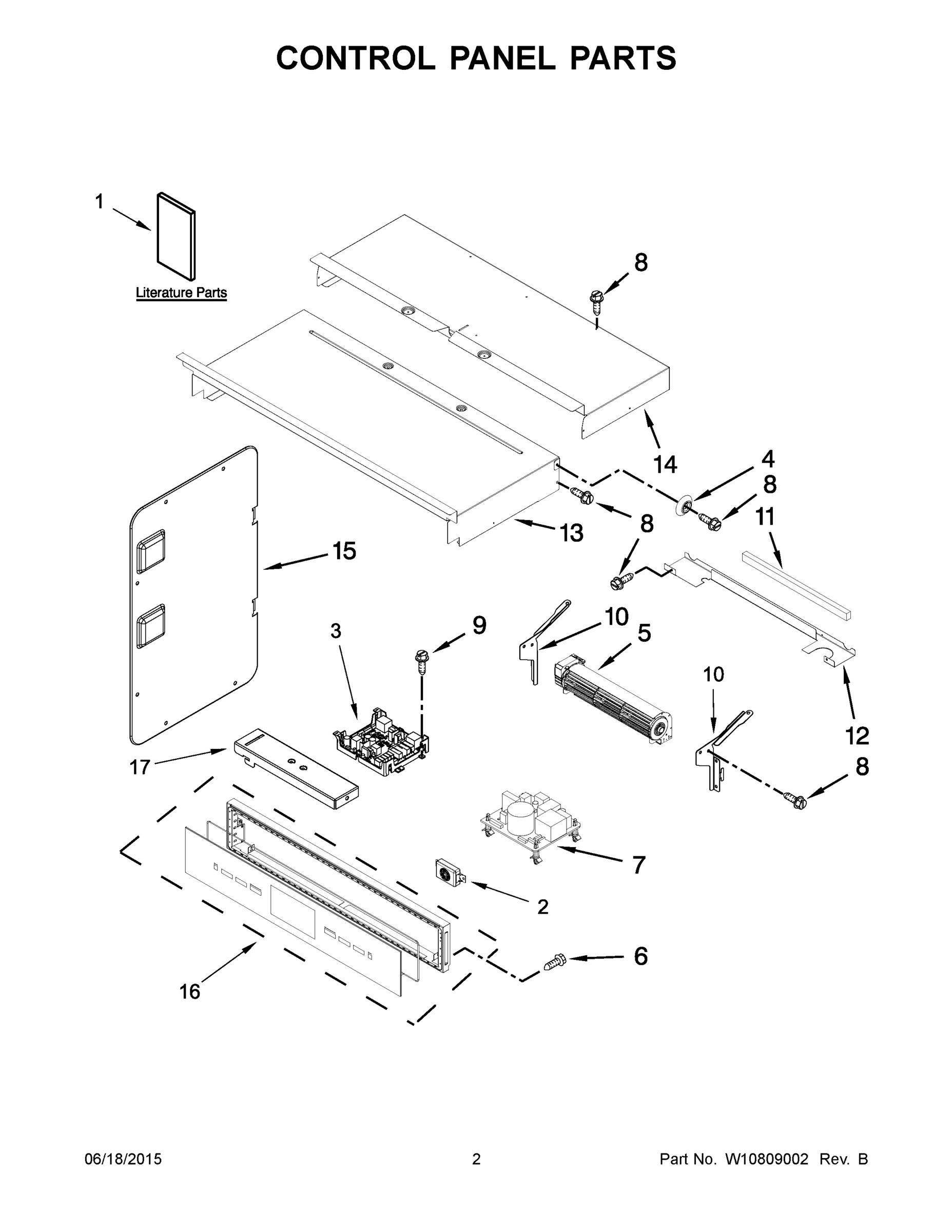 02 - CONTROL PANEL PARTS