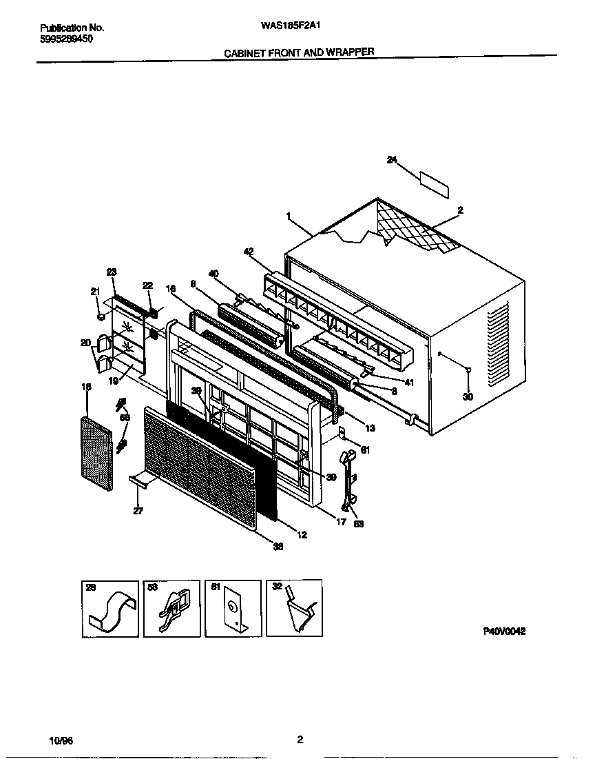 02 - CABINET FRONT AND WRAPPER