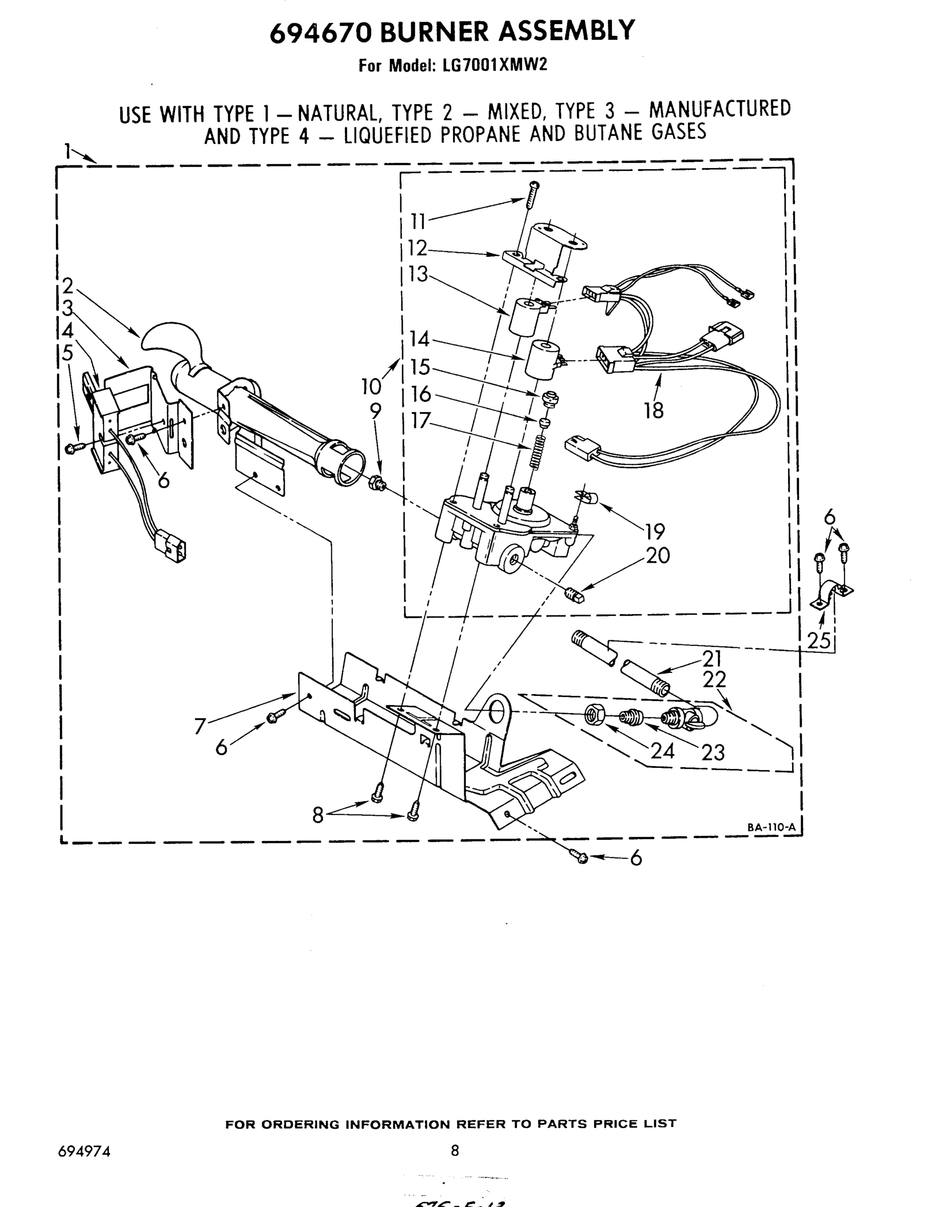 05 - 694670 BURNER