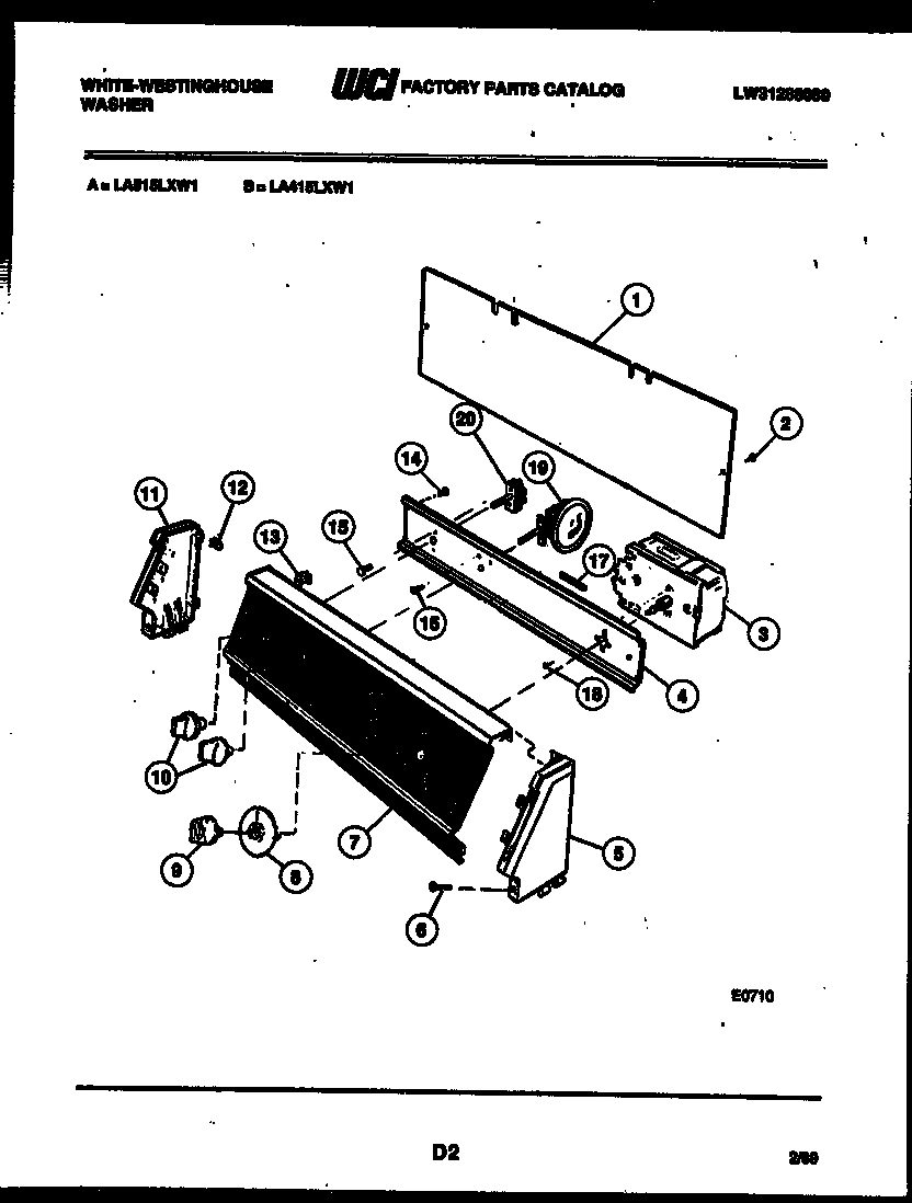02 - CONSOLE AND CONTROL PARTS