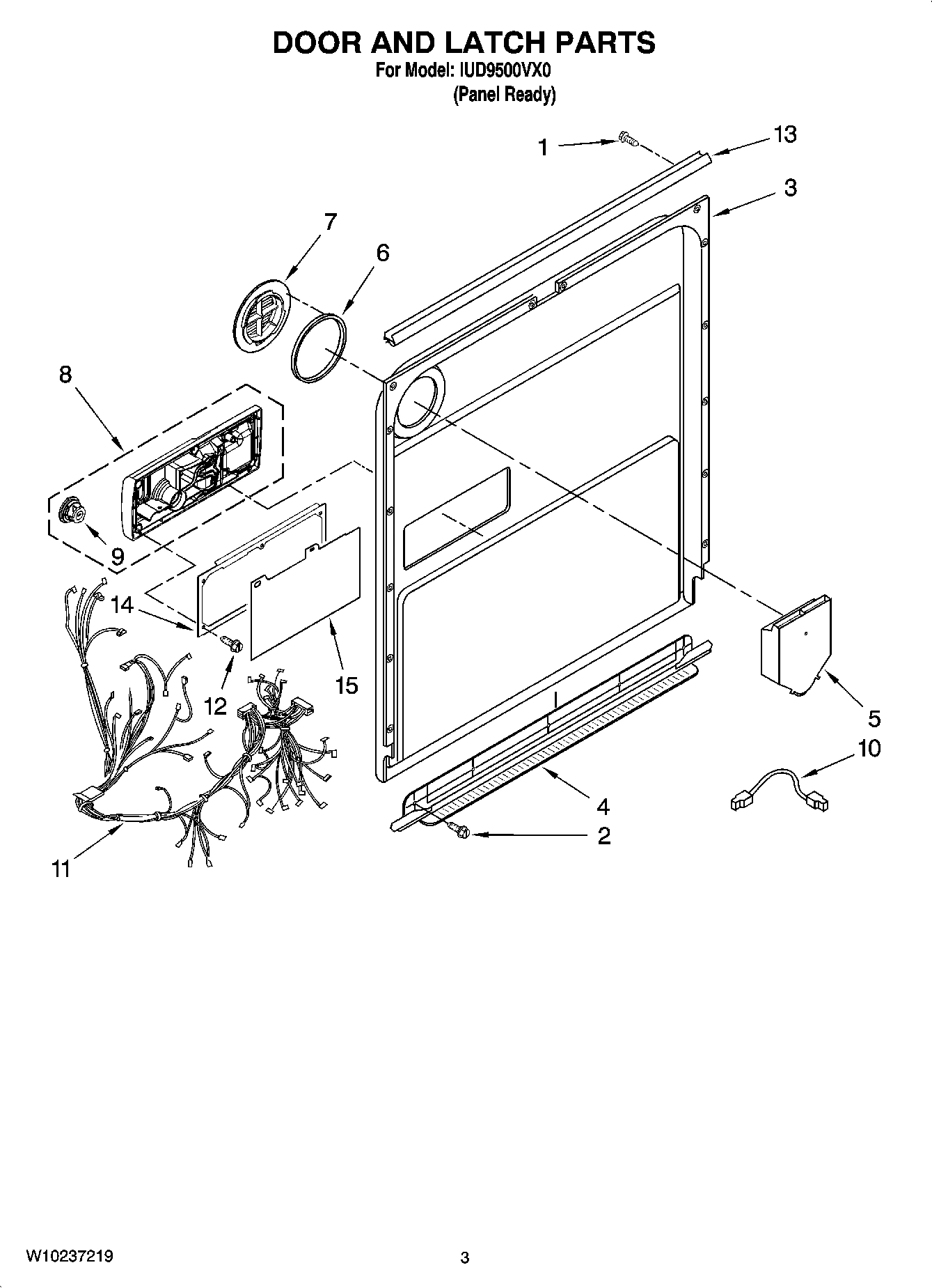 03 - DOOR AND LATCH PARTS