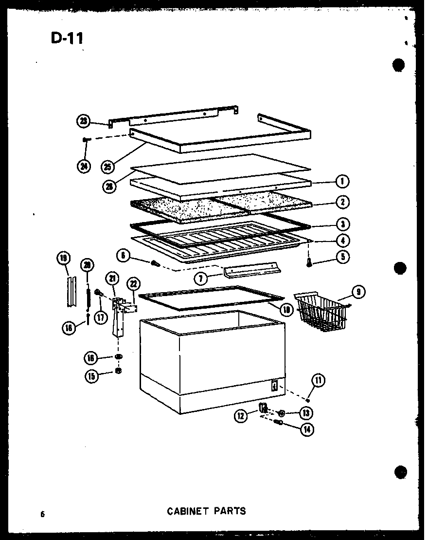 01 - CABINET PARTS