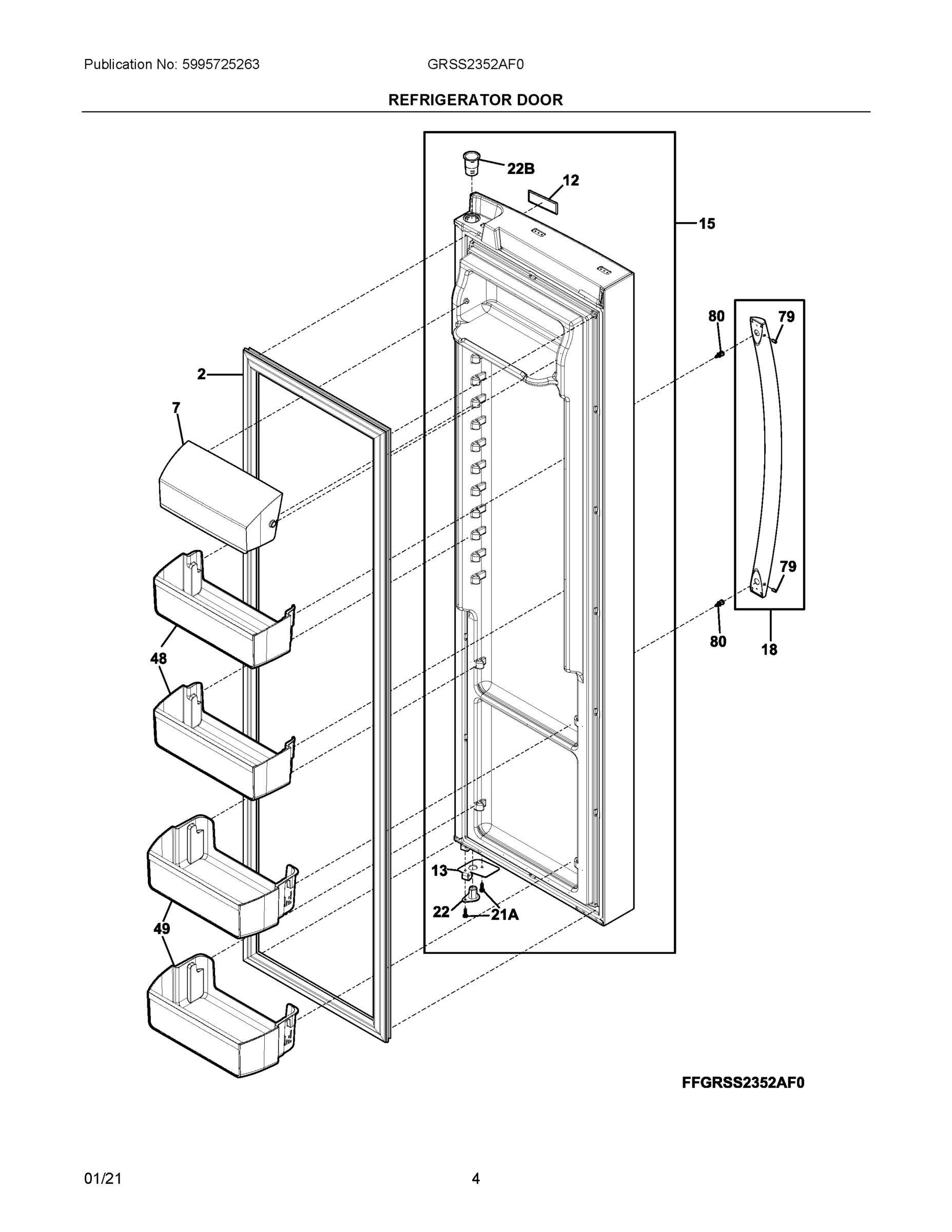 03 - REFRIGERATOR DOOR