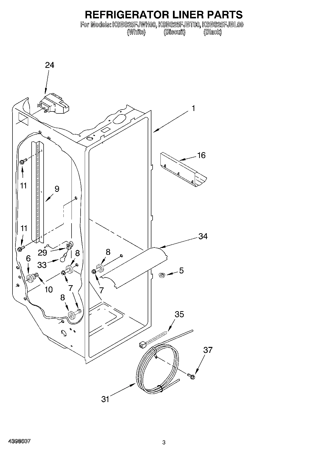 02 - REFRIGERATOR LINER